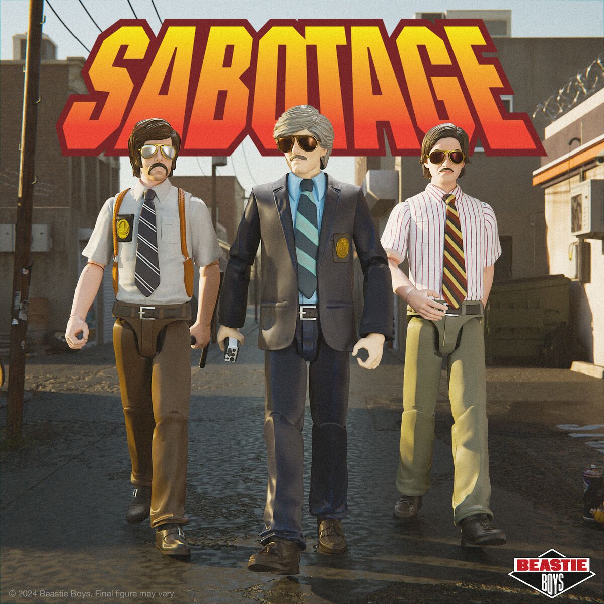 Beastie Boys Sabotage Alasondro Alegré "The Chief" ULTIMATES! Action Figure - Ava Phillips Styles Collection, Organic Green Product for pets and Animation Moive Memorabilia.