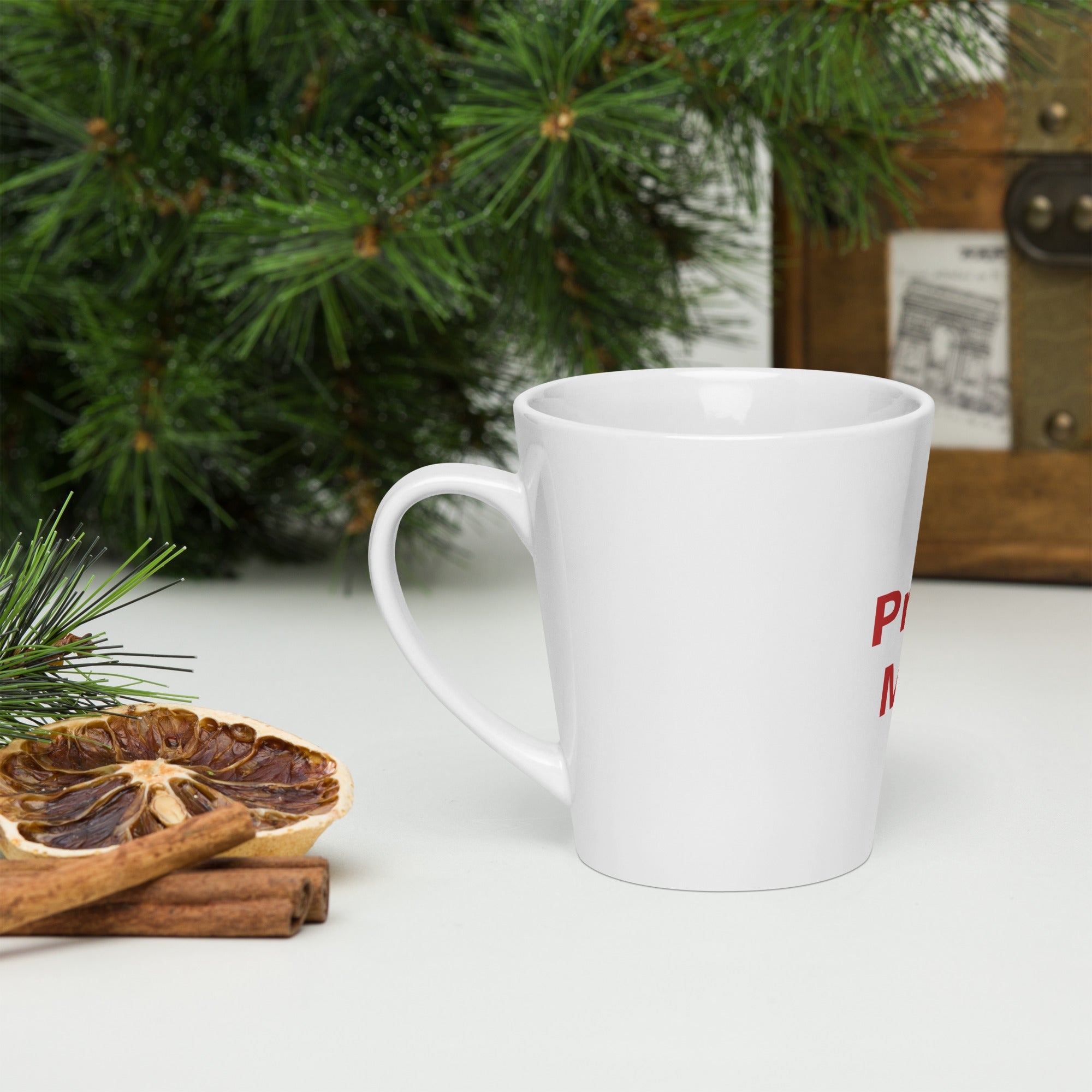 Latte mug - Ava Phillips Styles Collection, Organic Green Product for pets and Animation Moive Memorabilia.