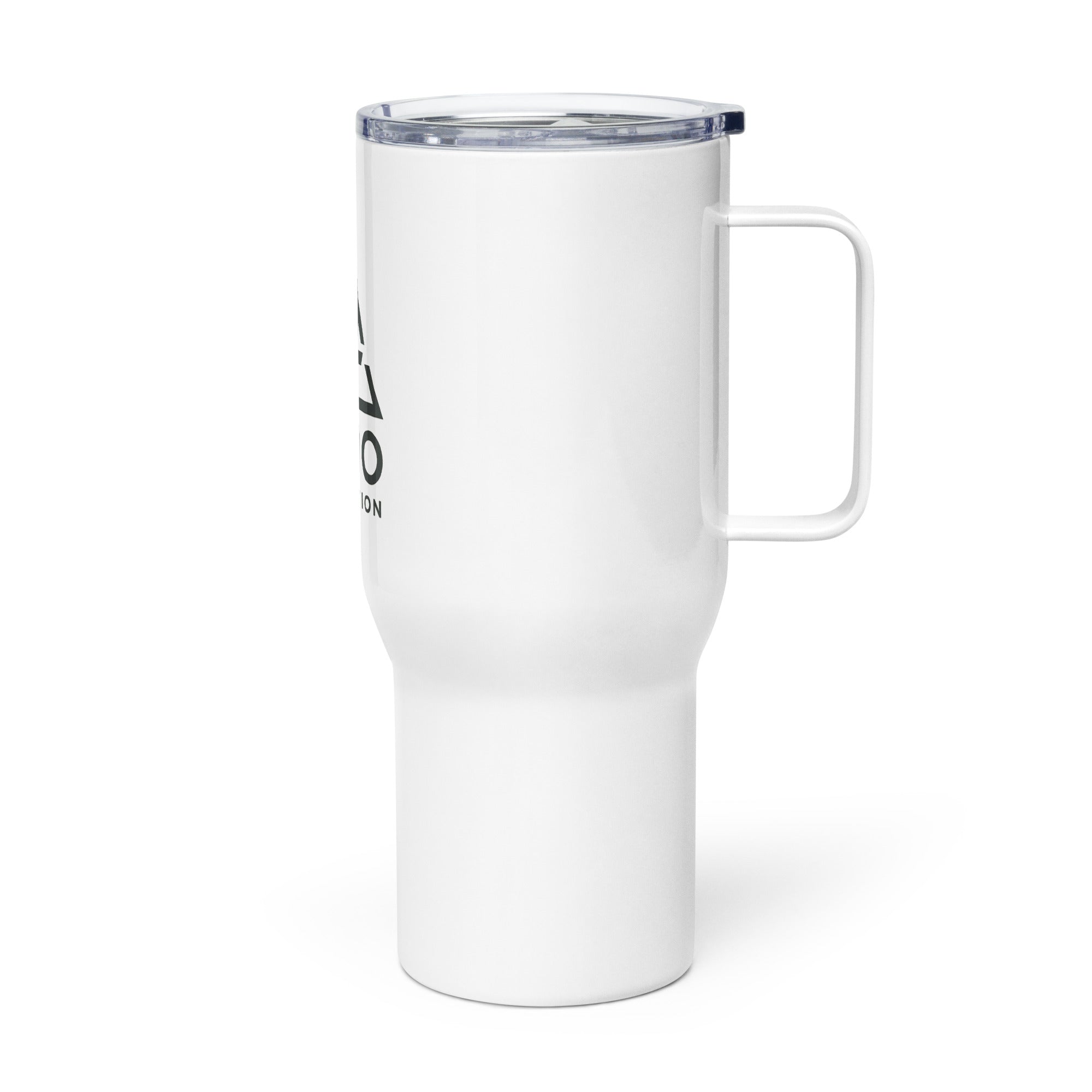 ROJO Foundation Travel mug with a handle - Ava Phillips Styles