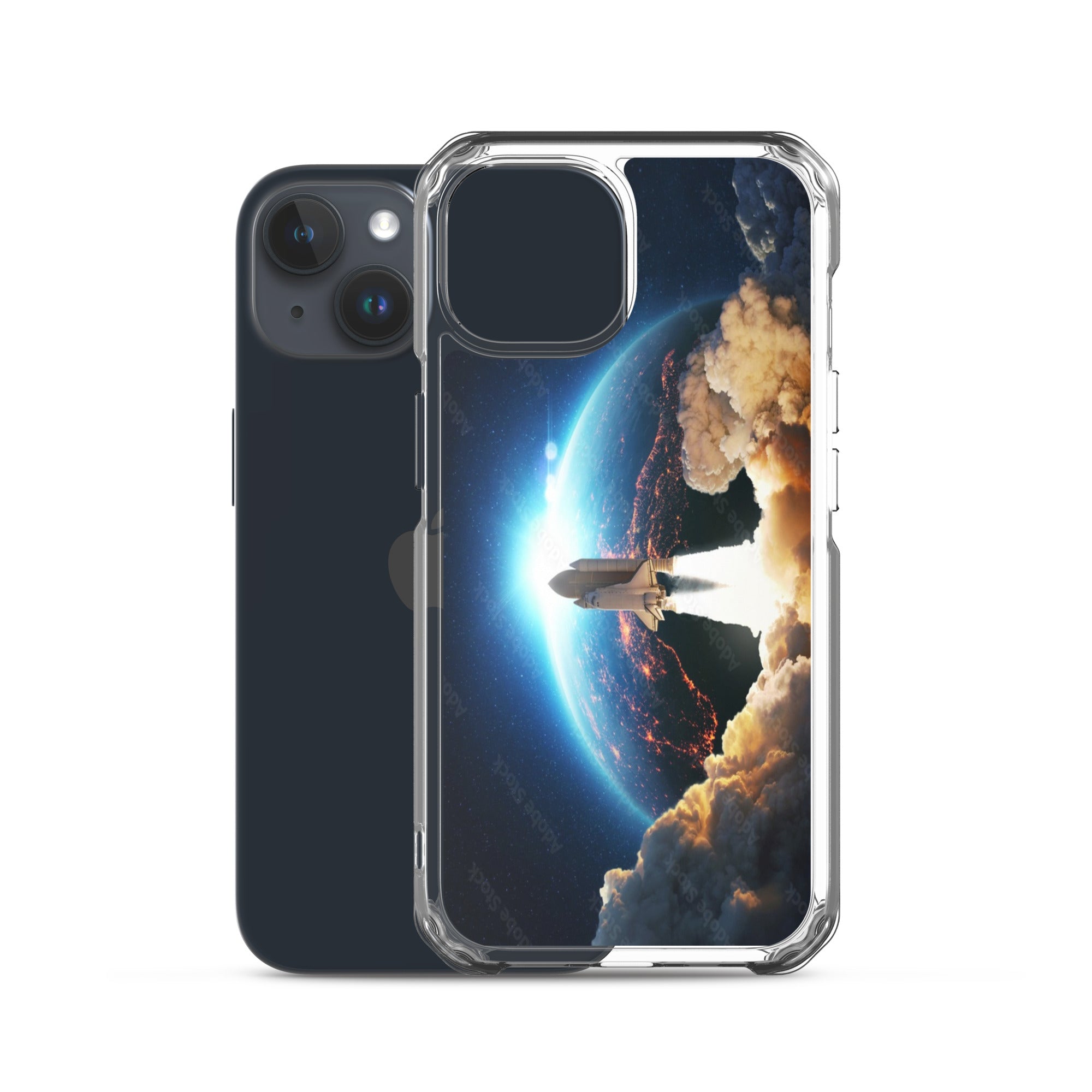Space Launch Clear Case for iPhone® - Ava Phillips Styles
