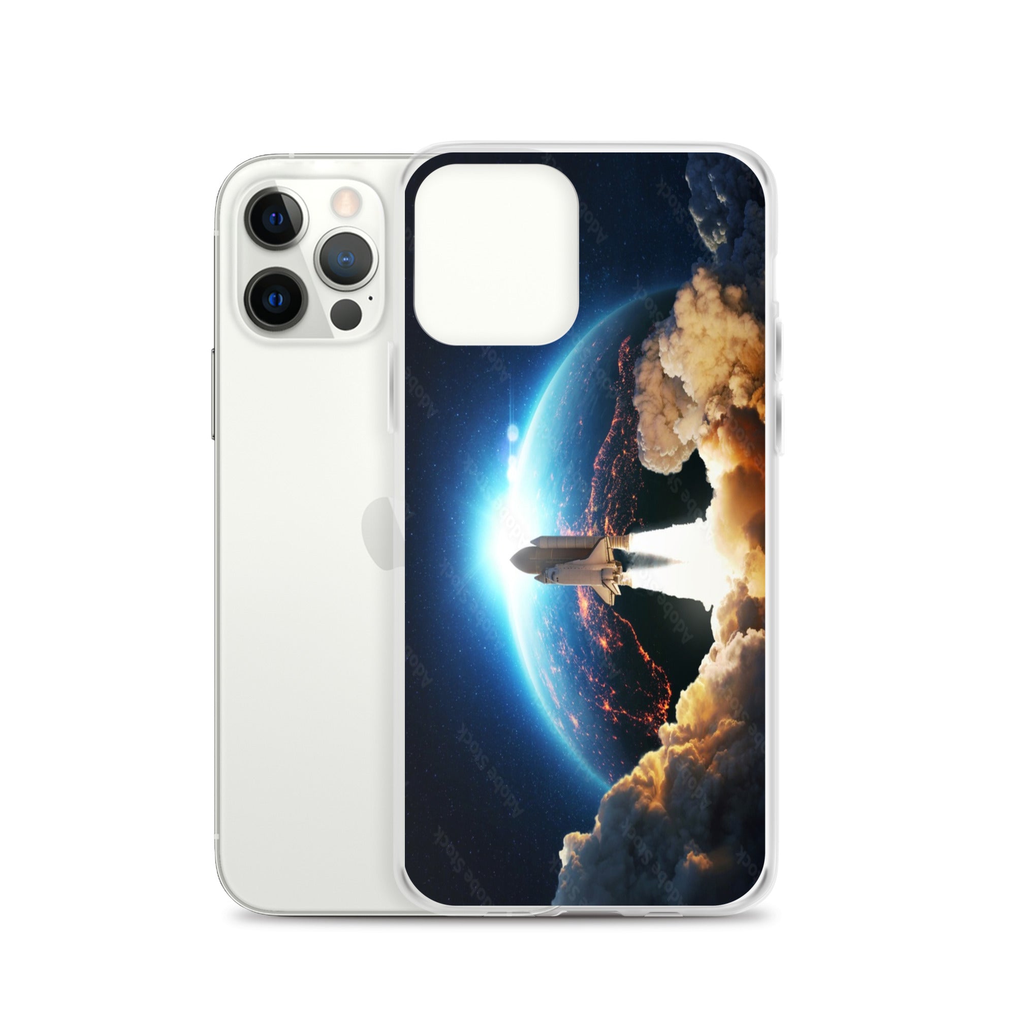 Space Launch Clear Case for iPhone® - Ava Phillips Styles