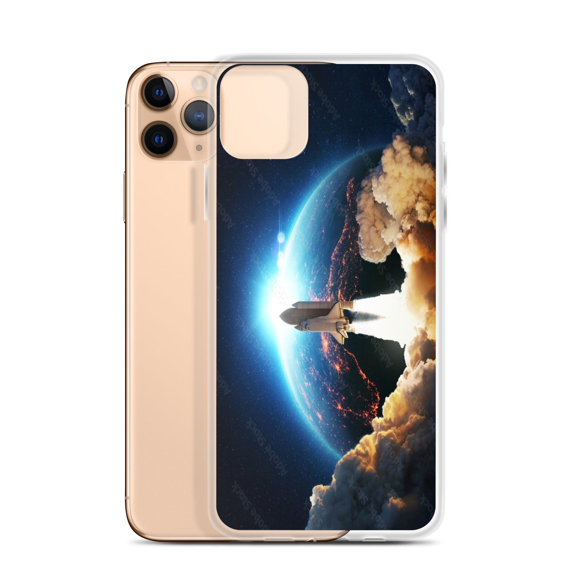Space Launch Clear Case for iPhone® - Ava Phillips Styles