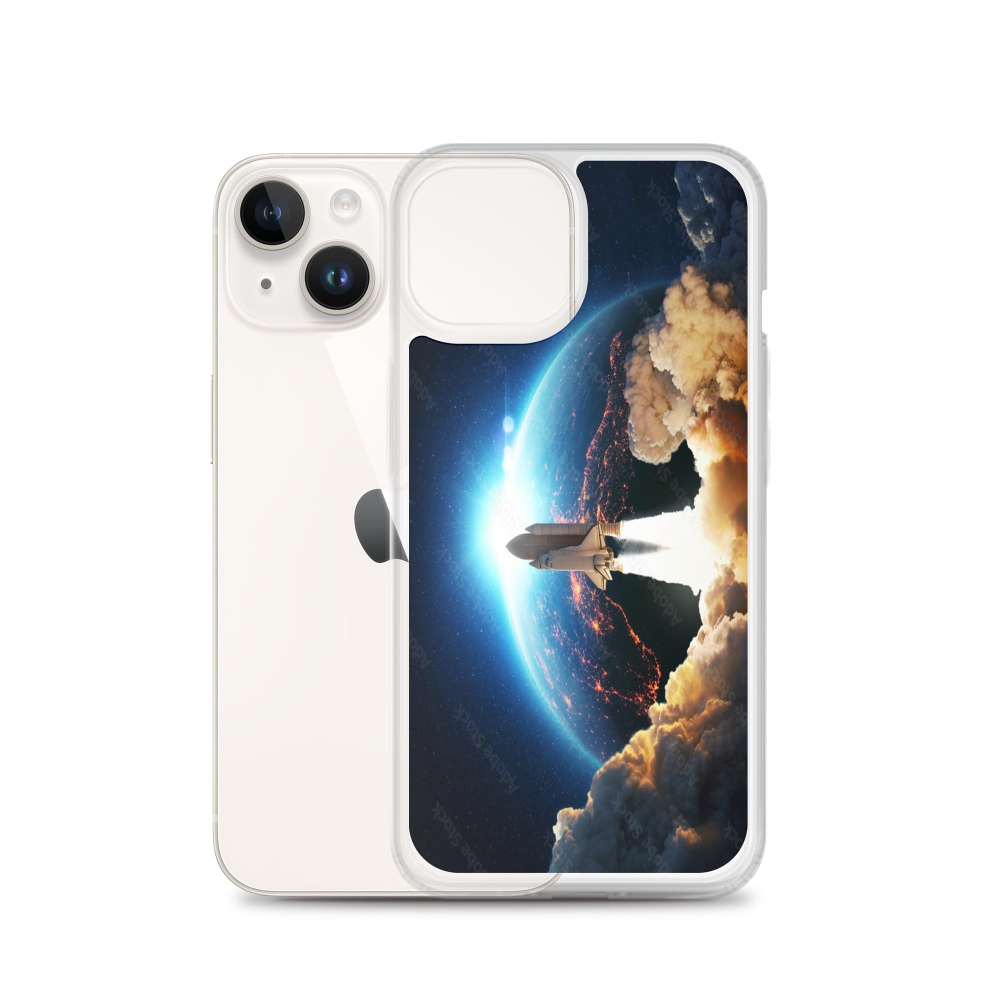 Space Launch Clear Case for iPhone® - Ava Phillips Styles