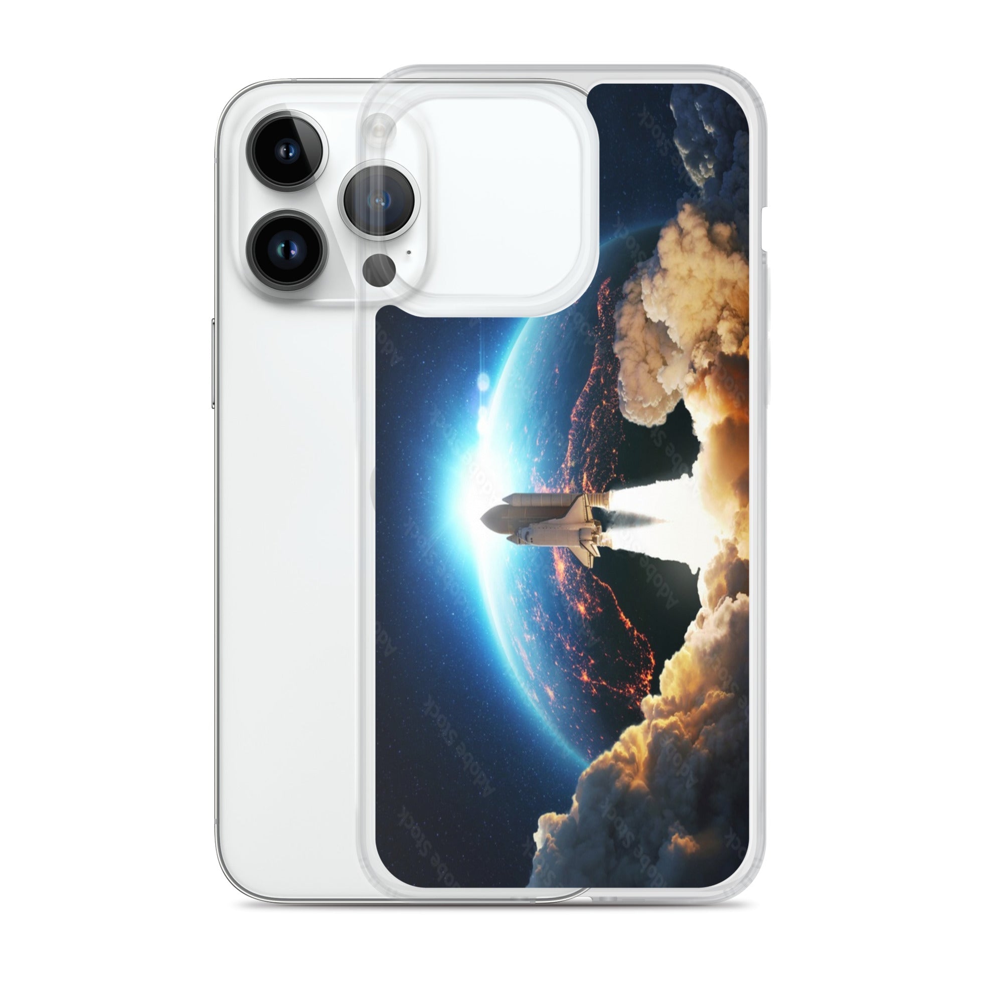 Space Launch Clear Case for iPhone® - Ava Phillips Styles