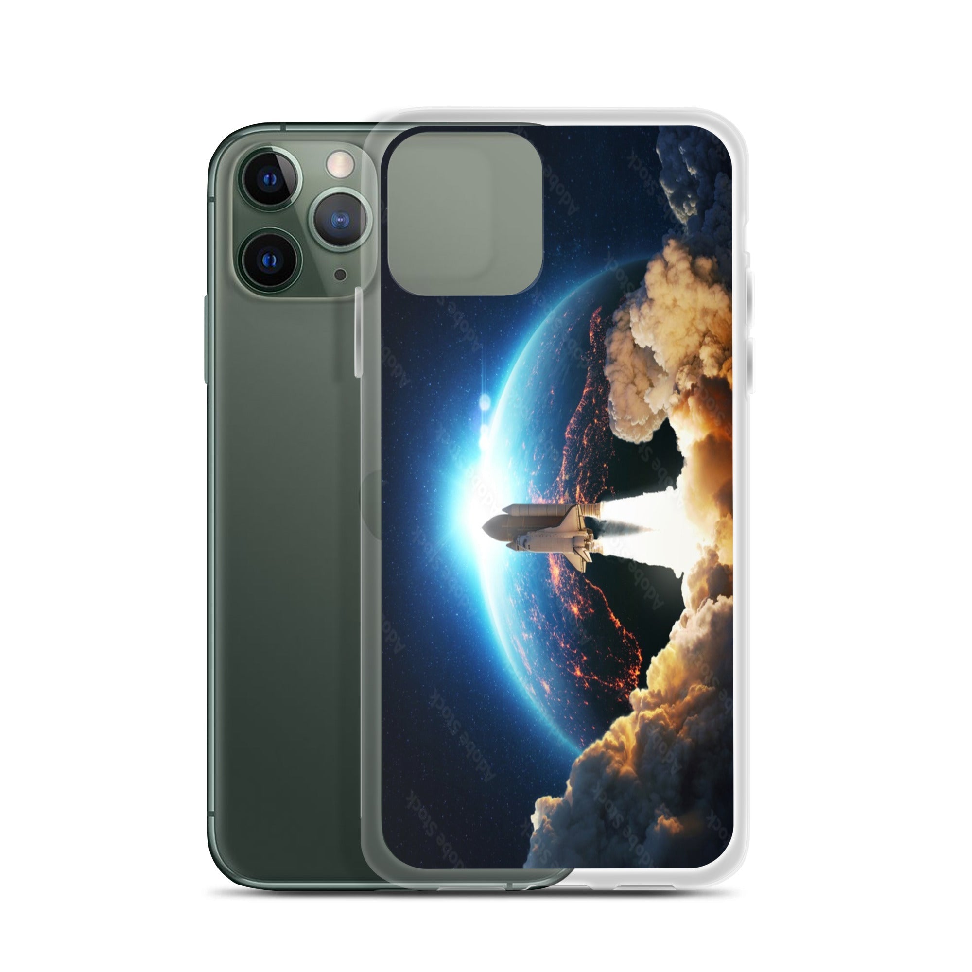 Space Launch Clear Case for iPhone® - Ava Phillips Styles