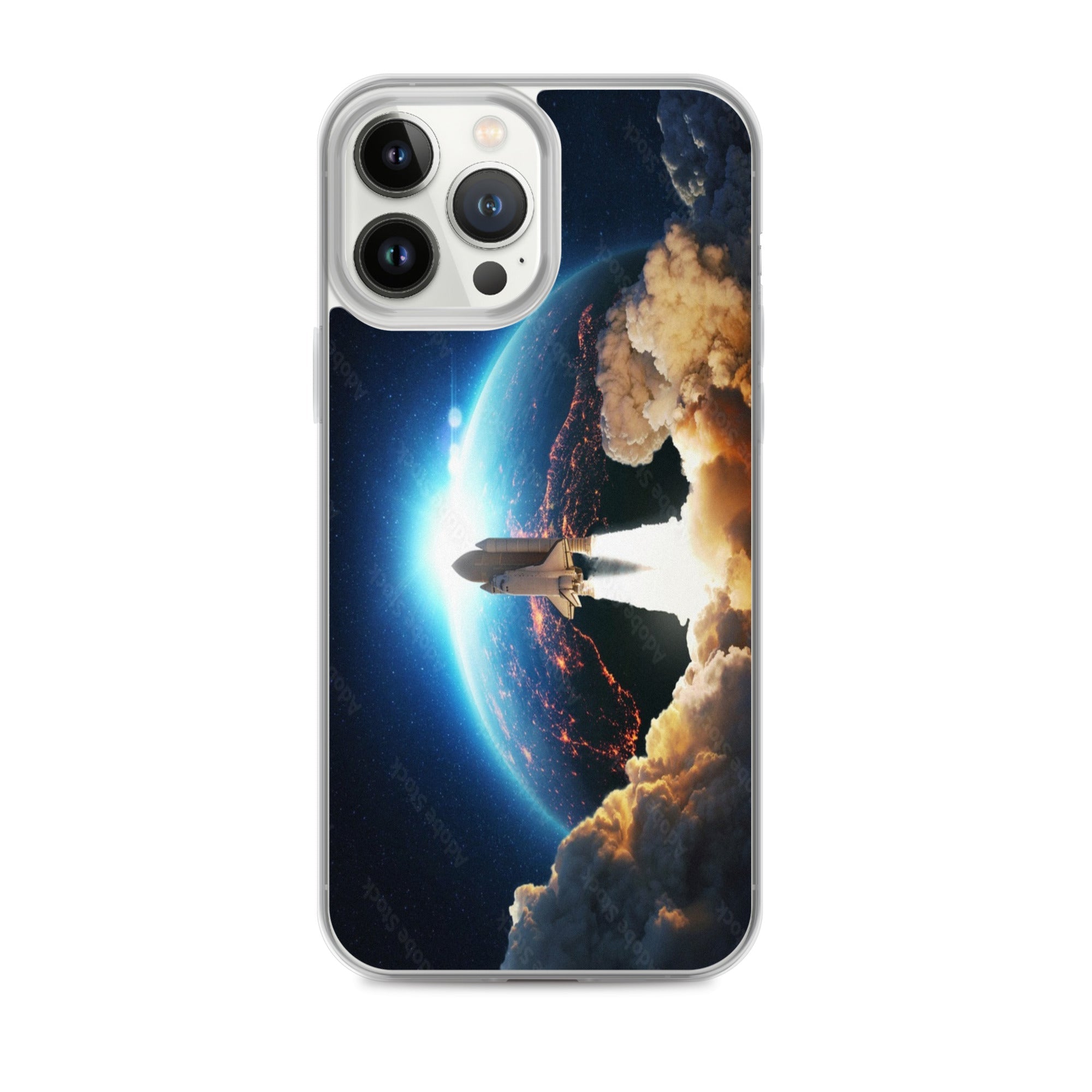 Space Launch Clear Case for iPhone® - Ava Phillips Styles