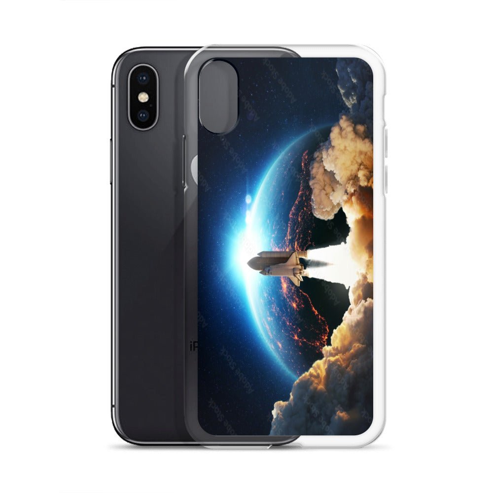 Space Launch Clear Case for iPhone® - Ava Phillips Styles