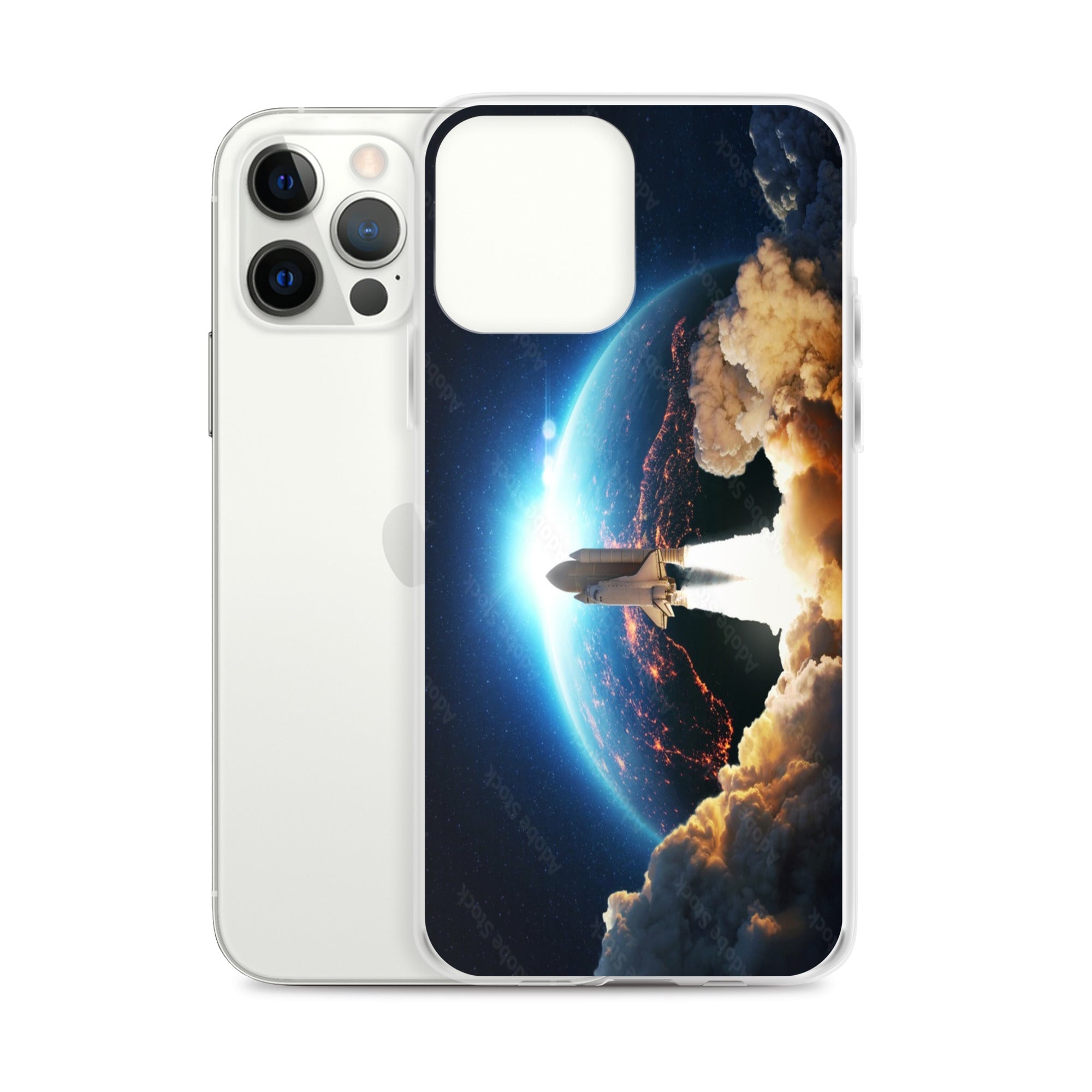 Space Launch Clear Case for iPhone® - Ava Phillips Styles