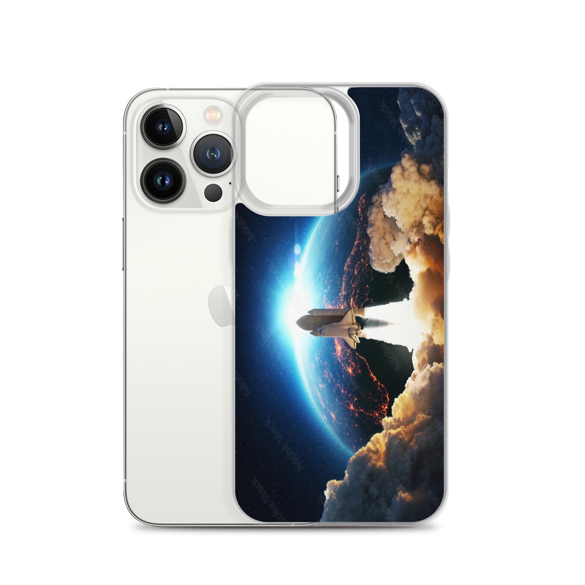 Space Launch Clear Case for iPhone® - Ava Phillips Styles
