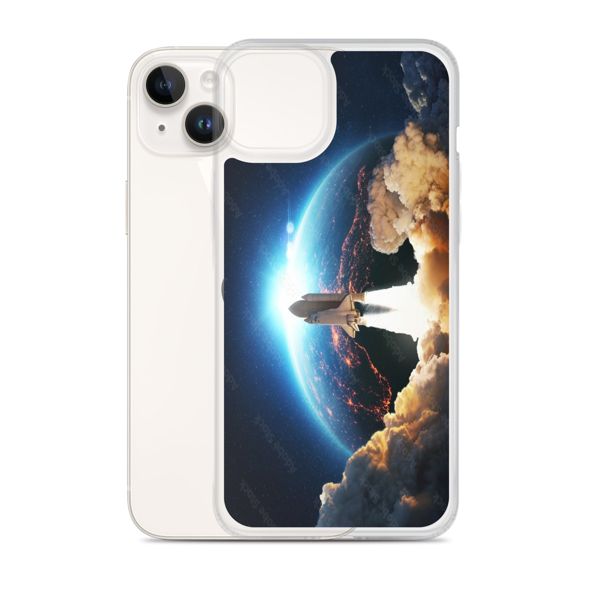 Space Launch Clear Case for iPhone® - Ava Phillips Styles
