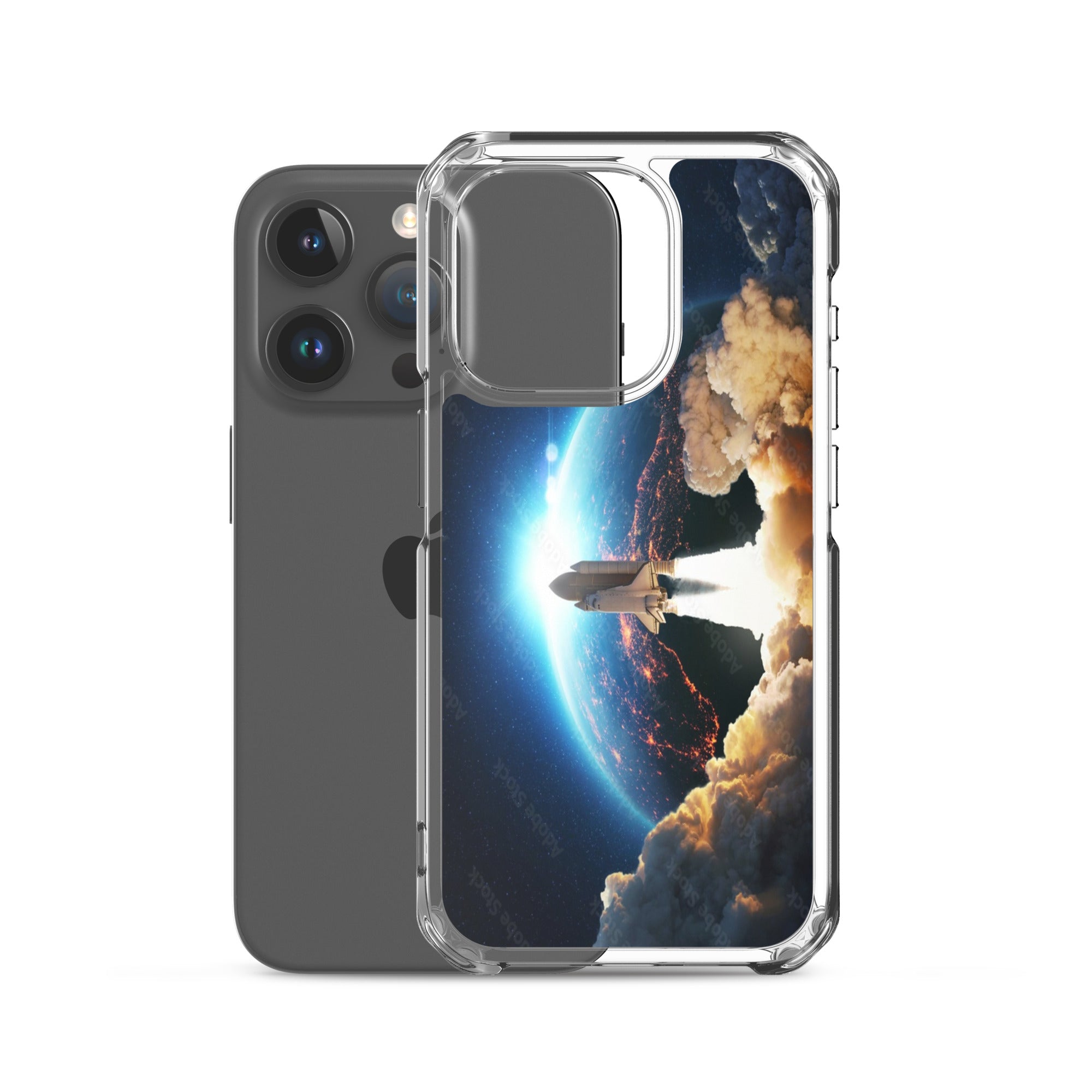 Space Launch Clear Case for iPhone® - Ava Phillips Styles