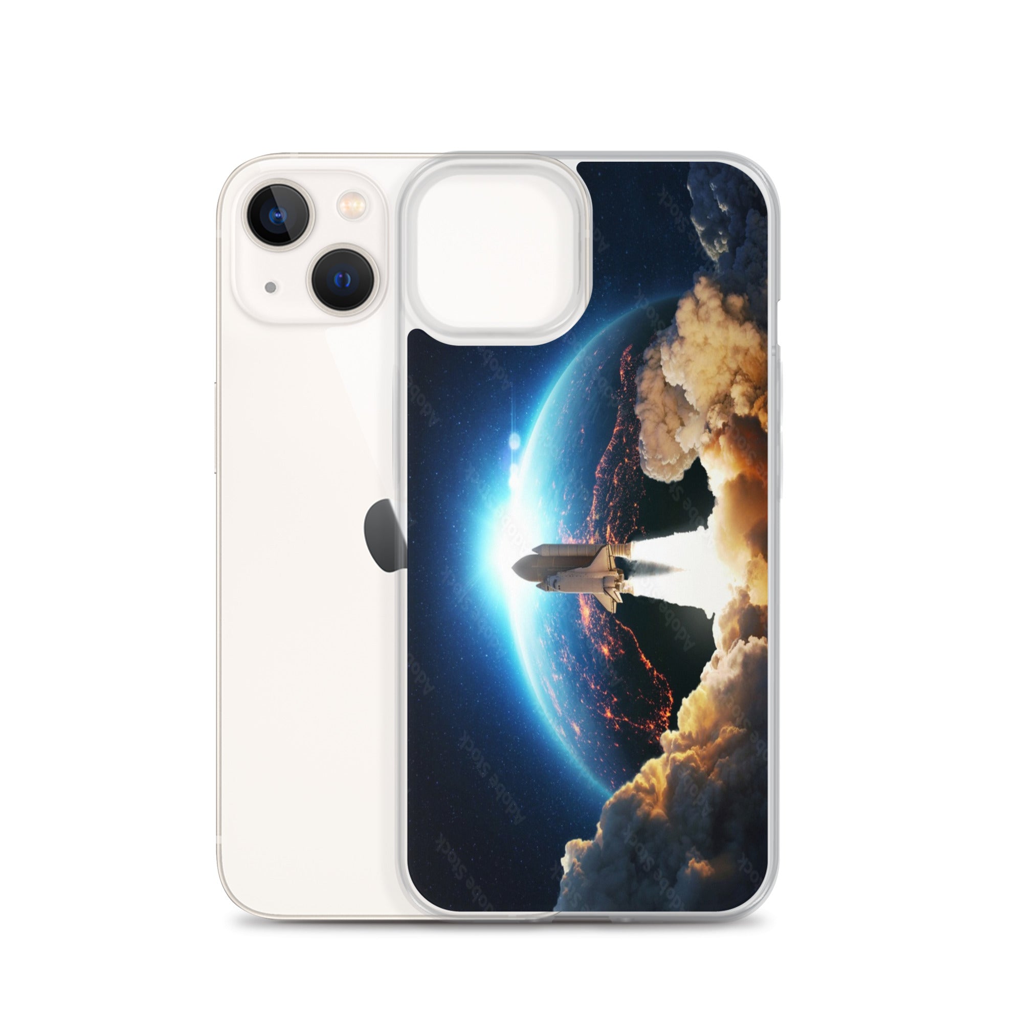 Space Launch Clear Case for iPhone® - Ava Phillips Styles