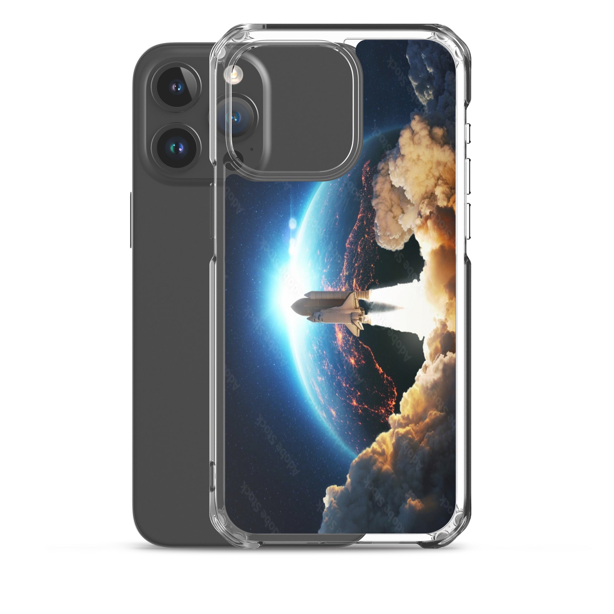 Space Launch Clear Case for iPhone® - Ava Phillips Styles