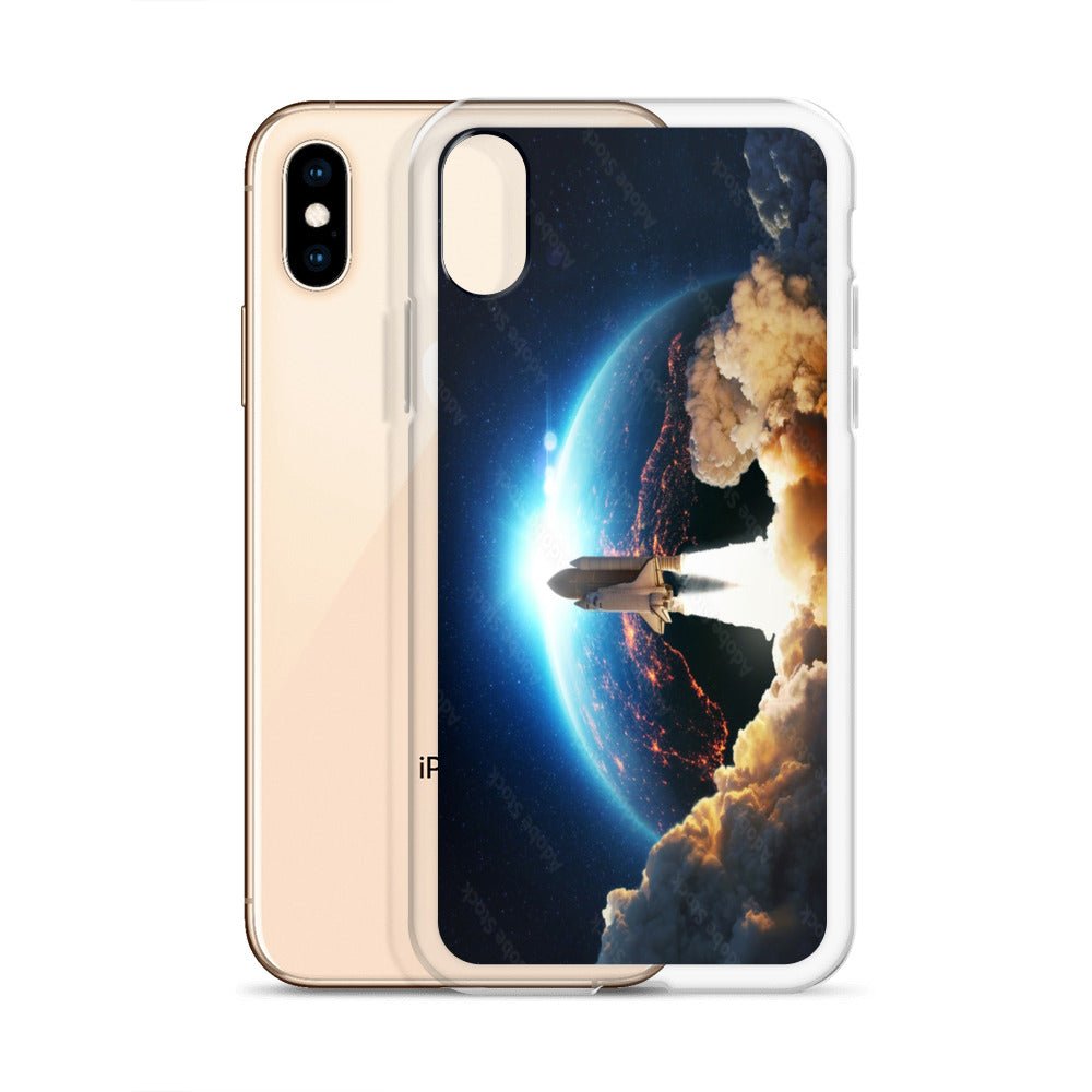 Space Launch Clear Case for iPhone® - Ava Phillips Styles