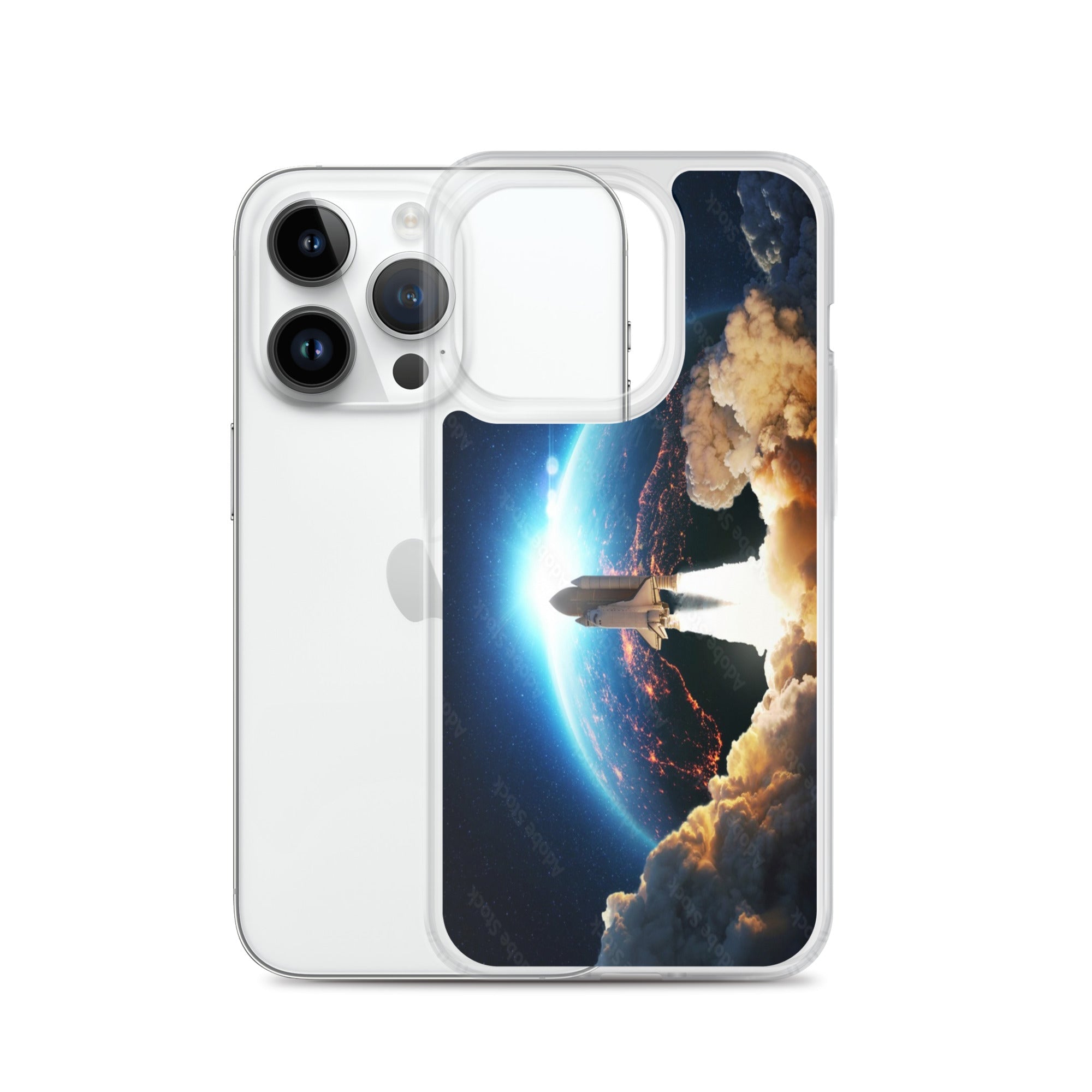 Space Launch Clear Case for iPhone® - Ava Phillips Styles