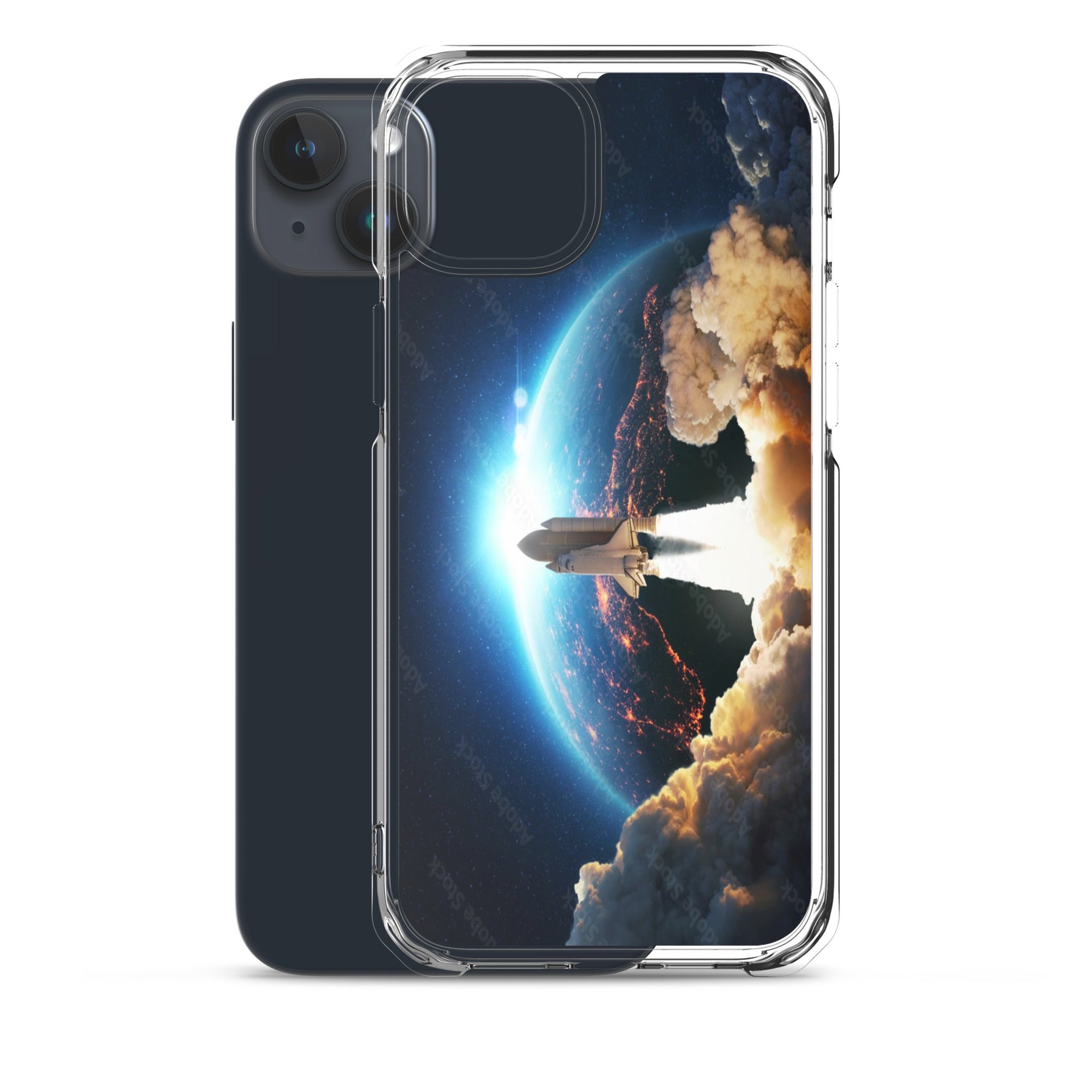 Space Launch Clear Case for iPhone® - Ava Phillips Styles