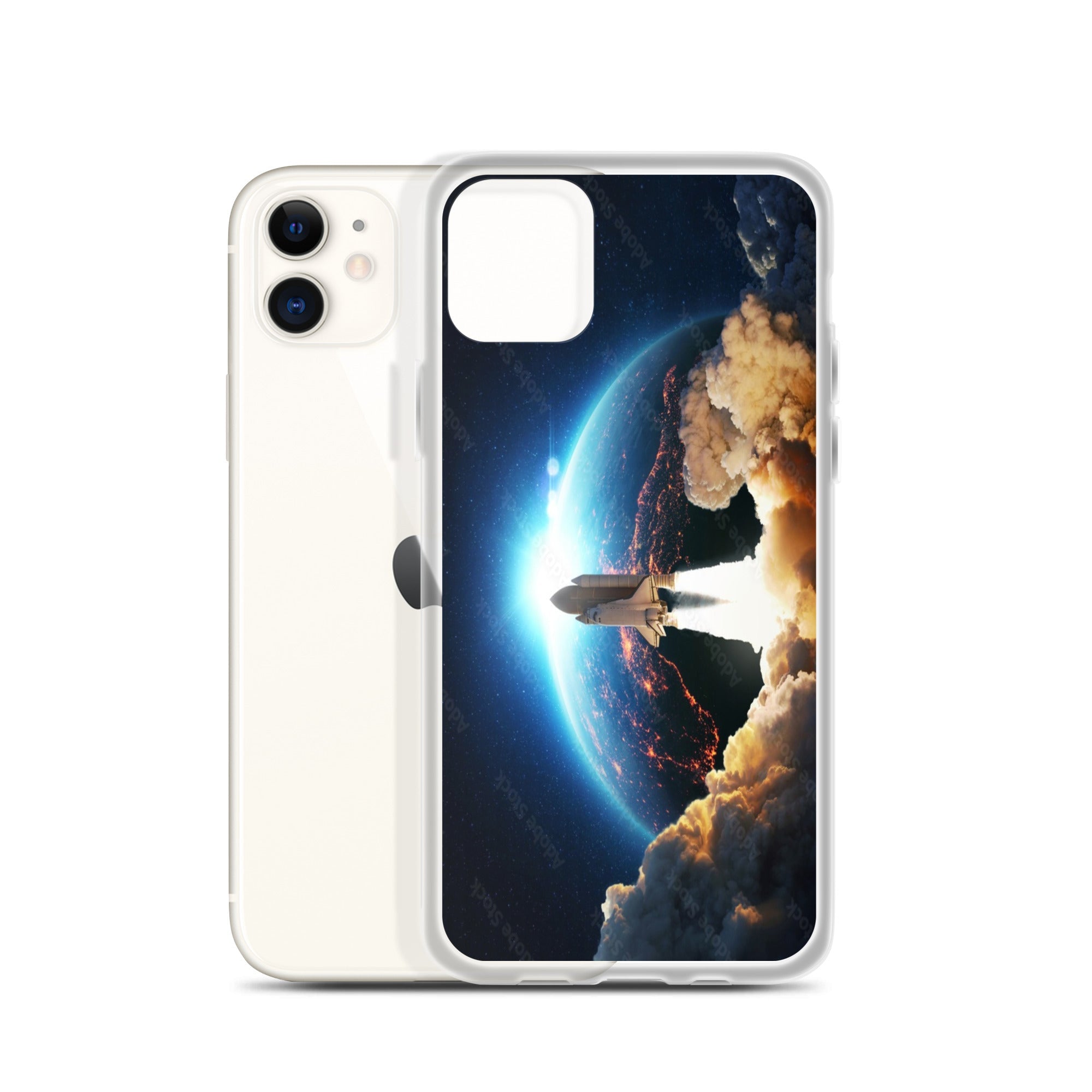 Space Launch Clear Case for iPhone® - Ava Phillips Styles