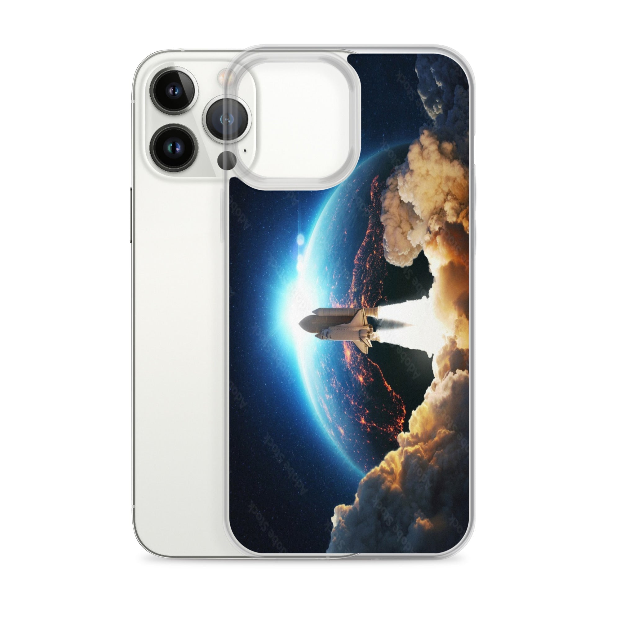 Space Launch Clear Case for iPhone® - Ava Phillips Styles