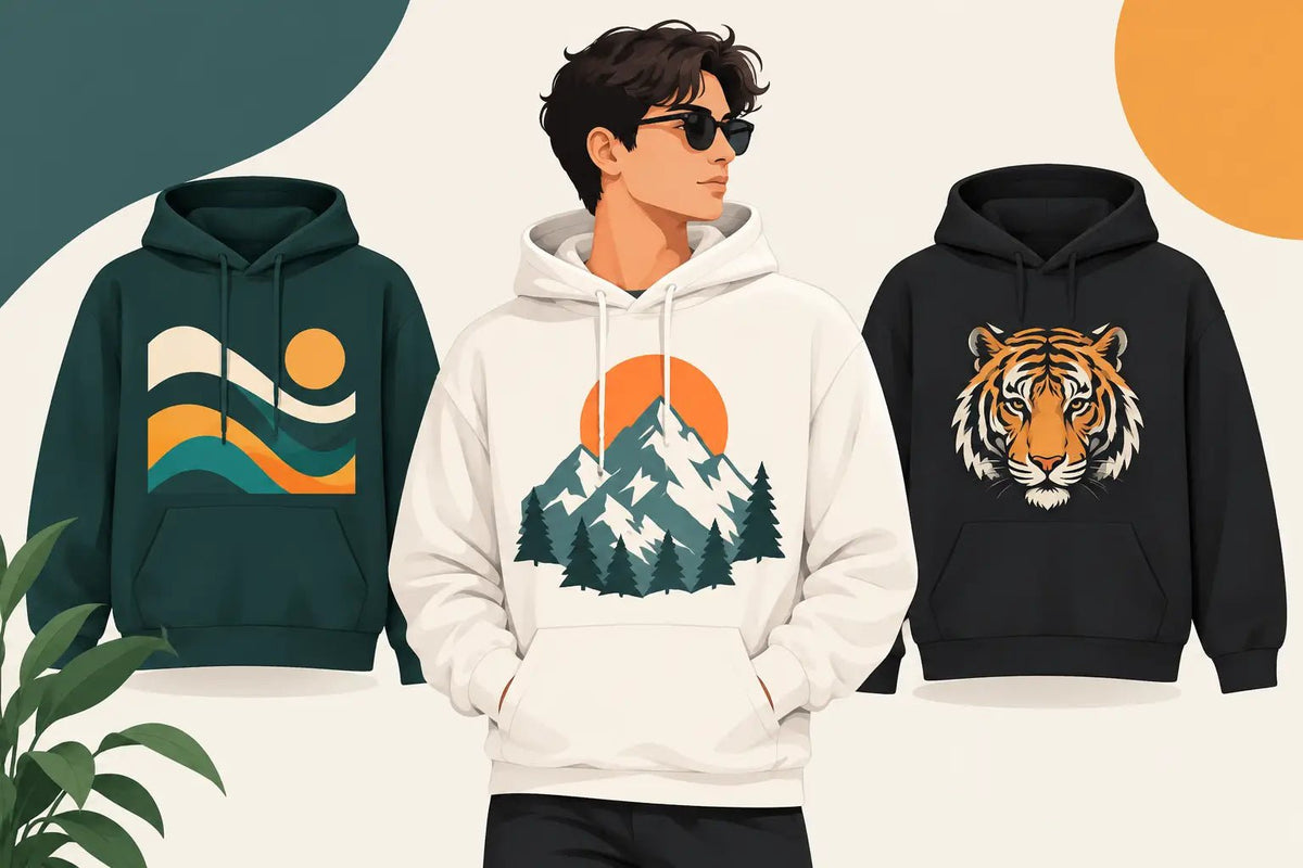 Custom Graphic Hoodie Designs That Stand Out - Ava Phillips Styles Collection,  Organic Green Product for pets and Animation Moive Memorabilia.