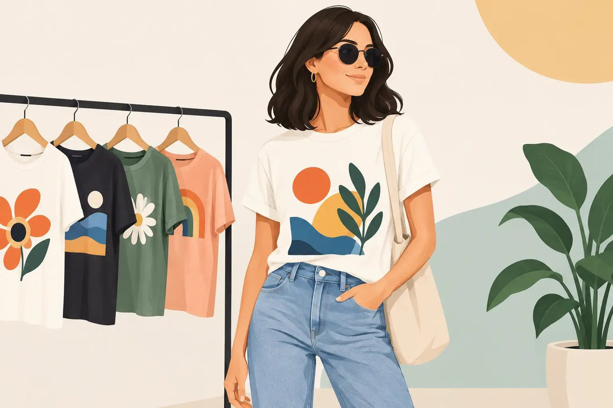 Graphic Tees That Make Everyday Looks Pop - Ava Phillips Styles Collection,  Organic Green Product for pets and Animation Moive Memorabilia.
