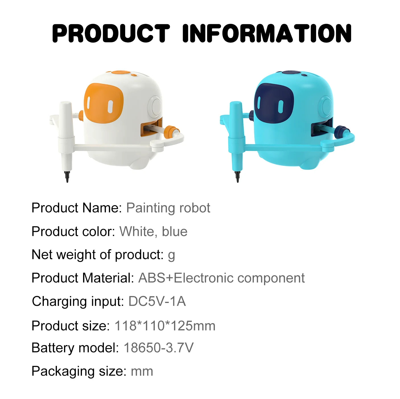 Smart Drawing Robot Montessor interactive Educational Toy for Kids 5+ with Voice Interaction | Includes 100 Learning Word Cards