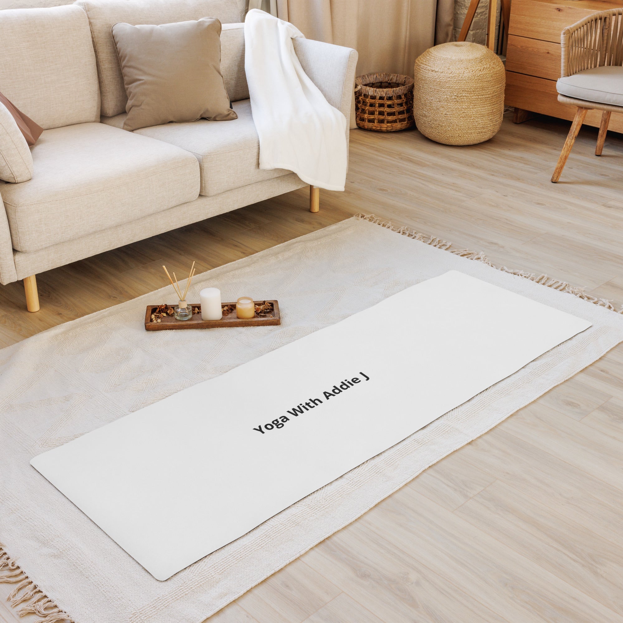 Addie J Yoga mat - Ava Phillips Styles Collection, Organic Green Product for pets and Animation Moive Memorabilia.