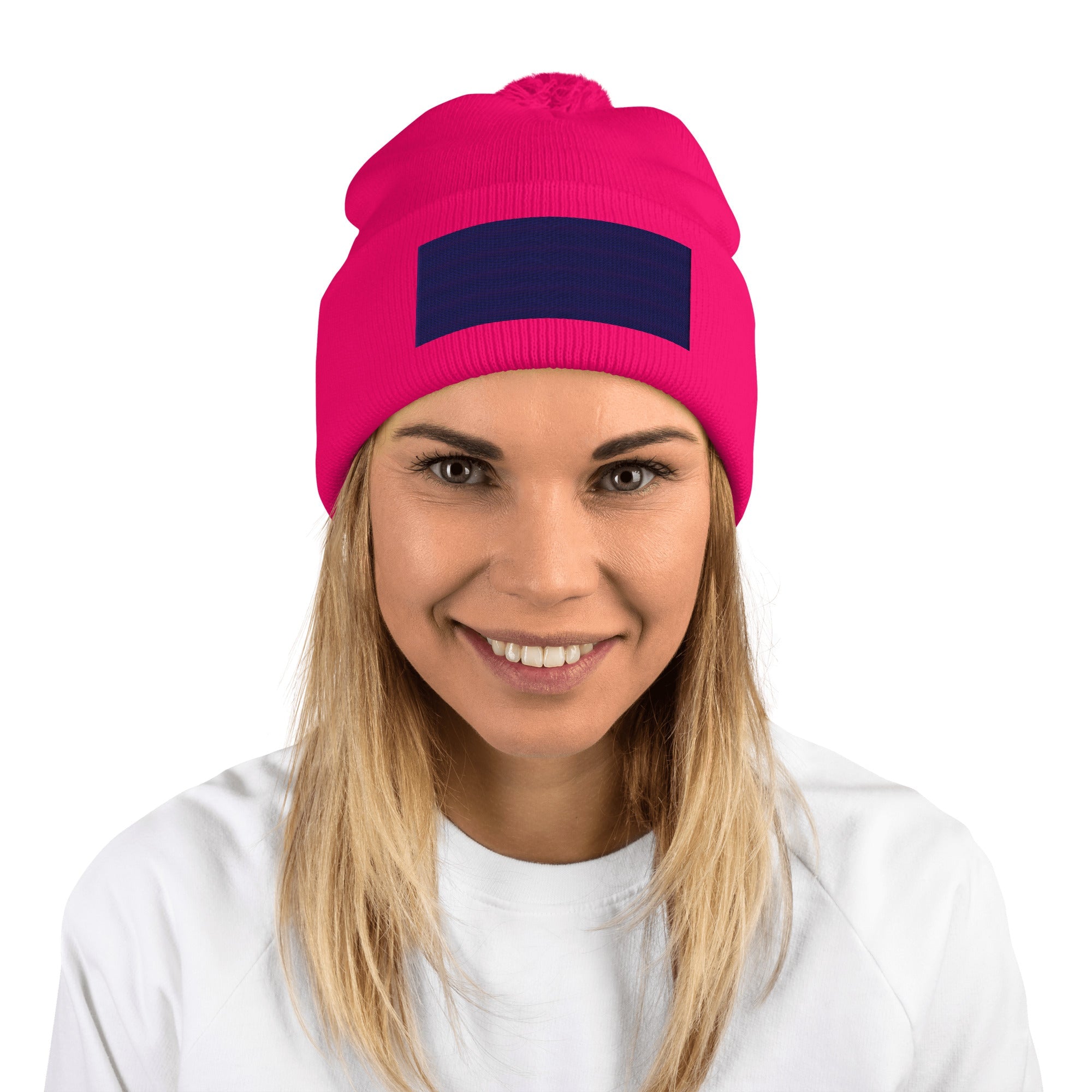 Barbwire Pom - Pom Beanie - Ava Phillips Styles Collection, Organic Green Product for pets and Animation Moive Memorabilia.
