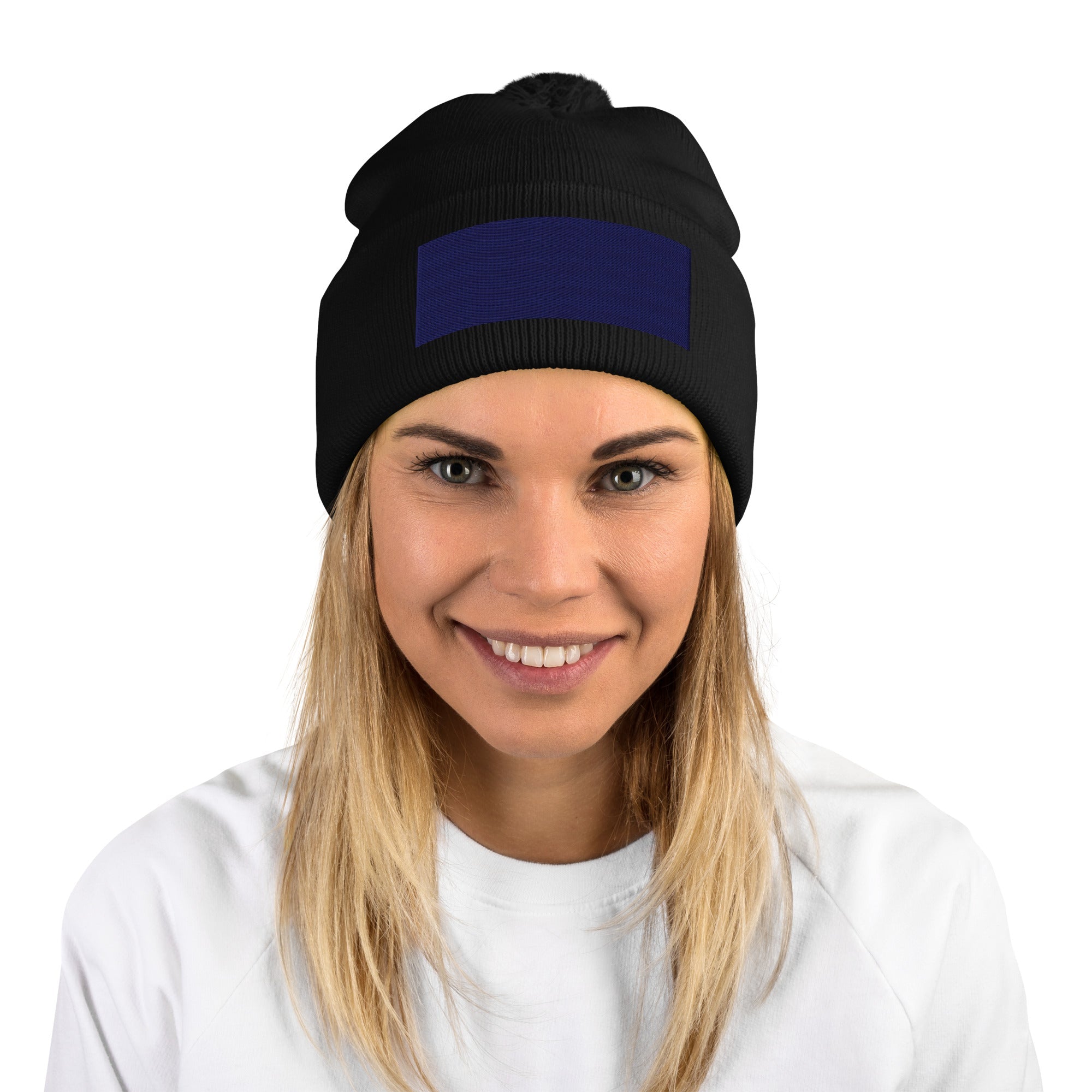 Barbwire Pom - Pom Beanie - Ava Phillips Styles Collection, Organic Green Product for pets and Animation Moive Memorabilia.
