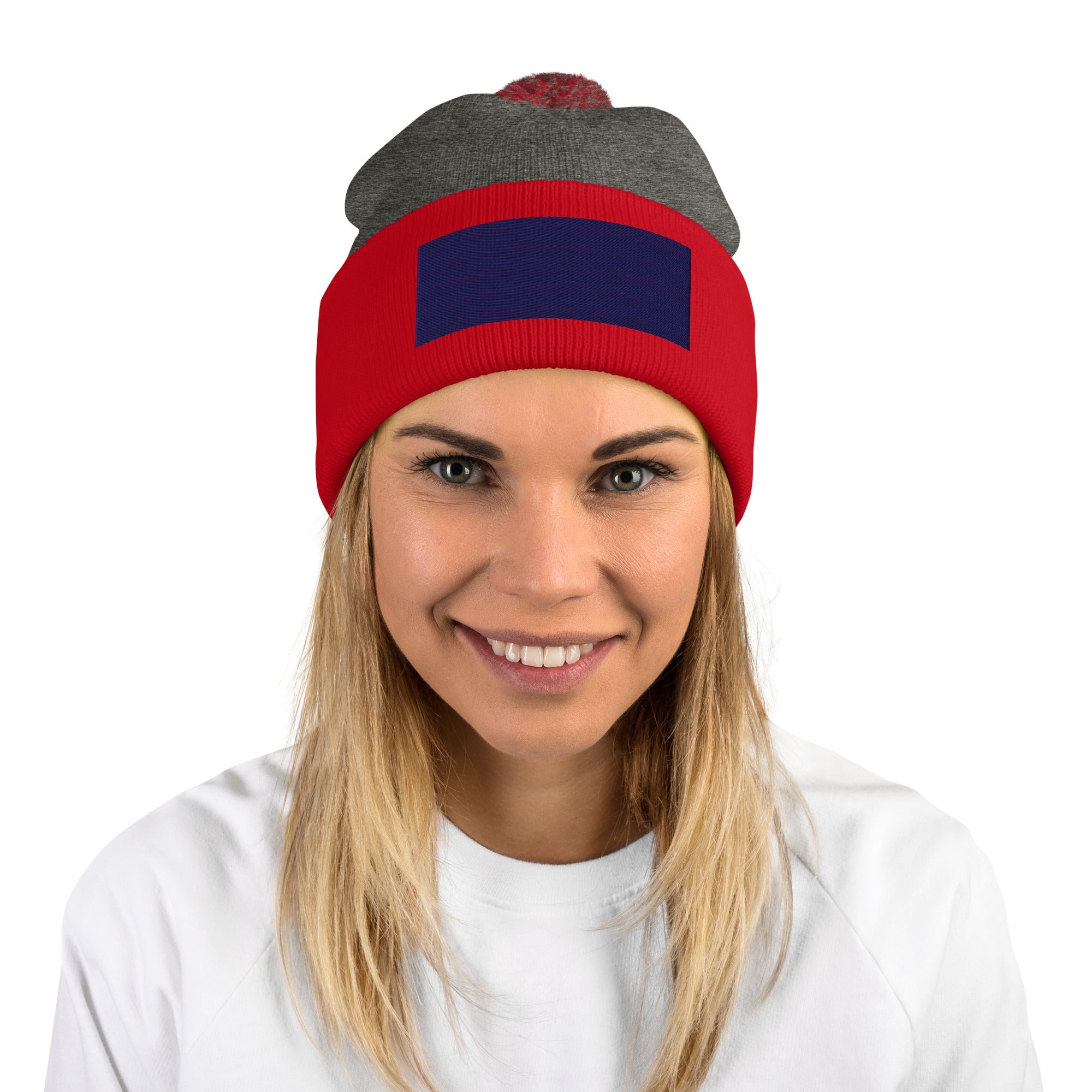 Barbwire Pom - Pom Beanie - Ava Phillips Styles Collection, Organic Green Product for pets and Animation Moive Memorabilia.