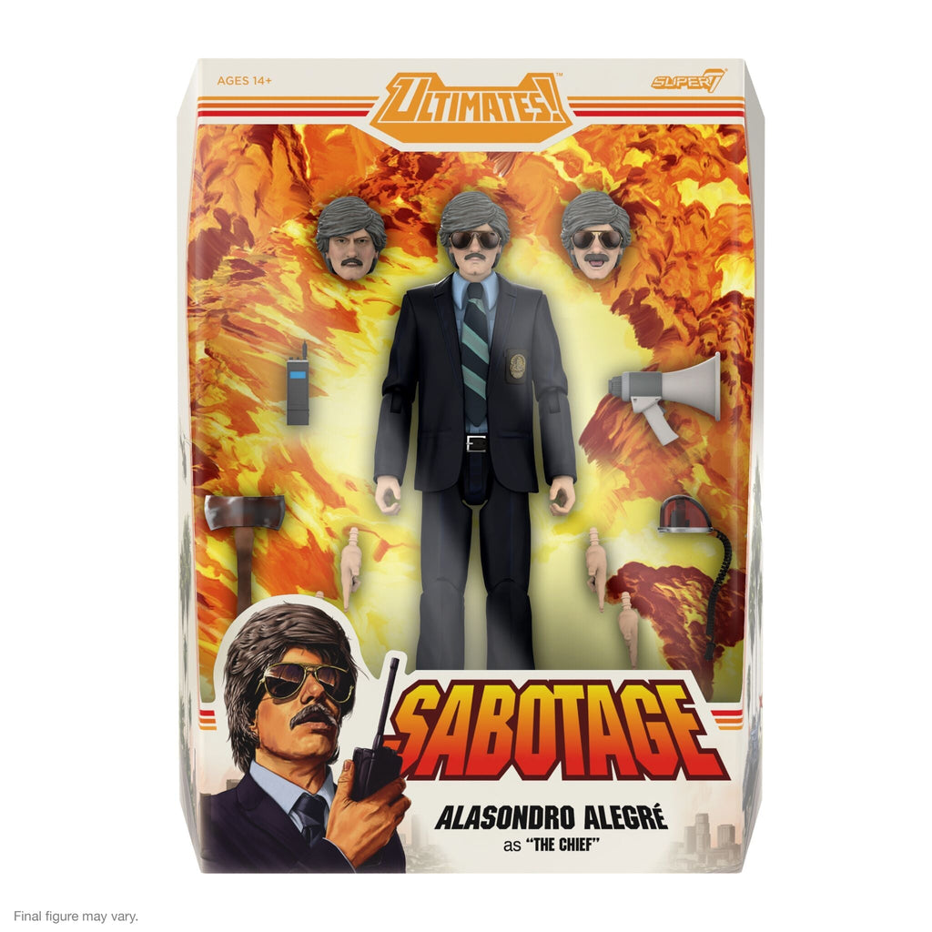 Beastie Boys Sabotage Alasondro Alegré "The Chief" ULTIMATES! Action Figure - Ava Phillips Styles Collection, Organic Green Product for pets and Animation Moive Memorabilia.