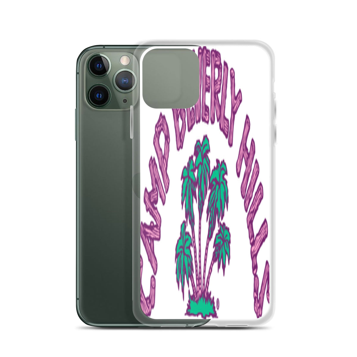 Camp Beverly Hills Clear Case for iPhone® - Ava Phillips Styles