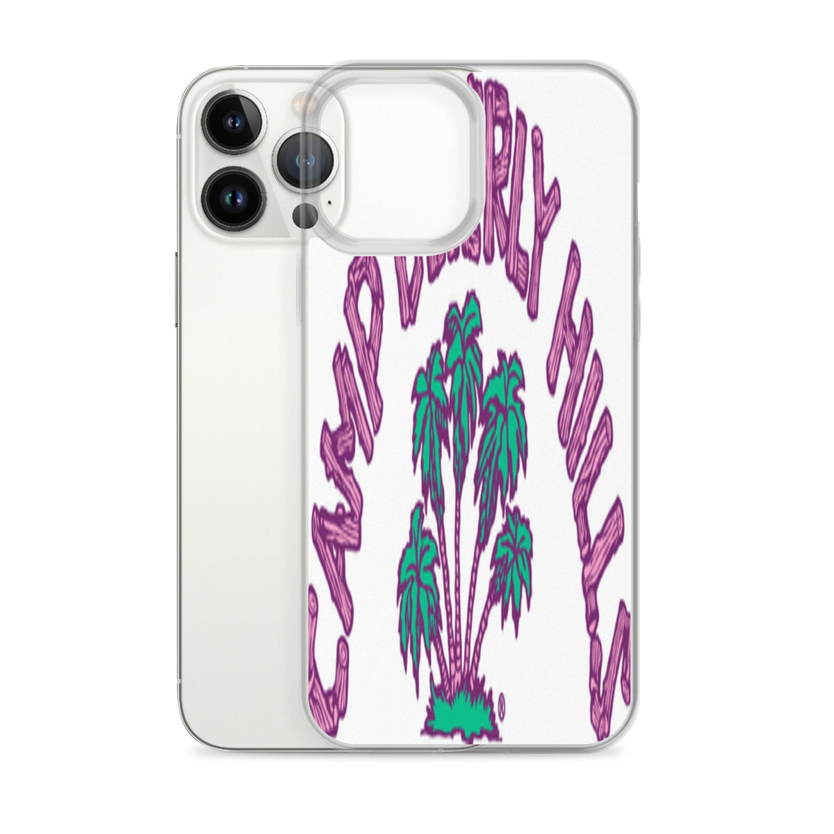 Camp Beverly Hills Clear Case for iPhone® - Ava Phillips Styles
