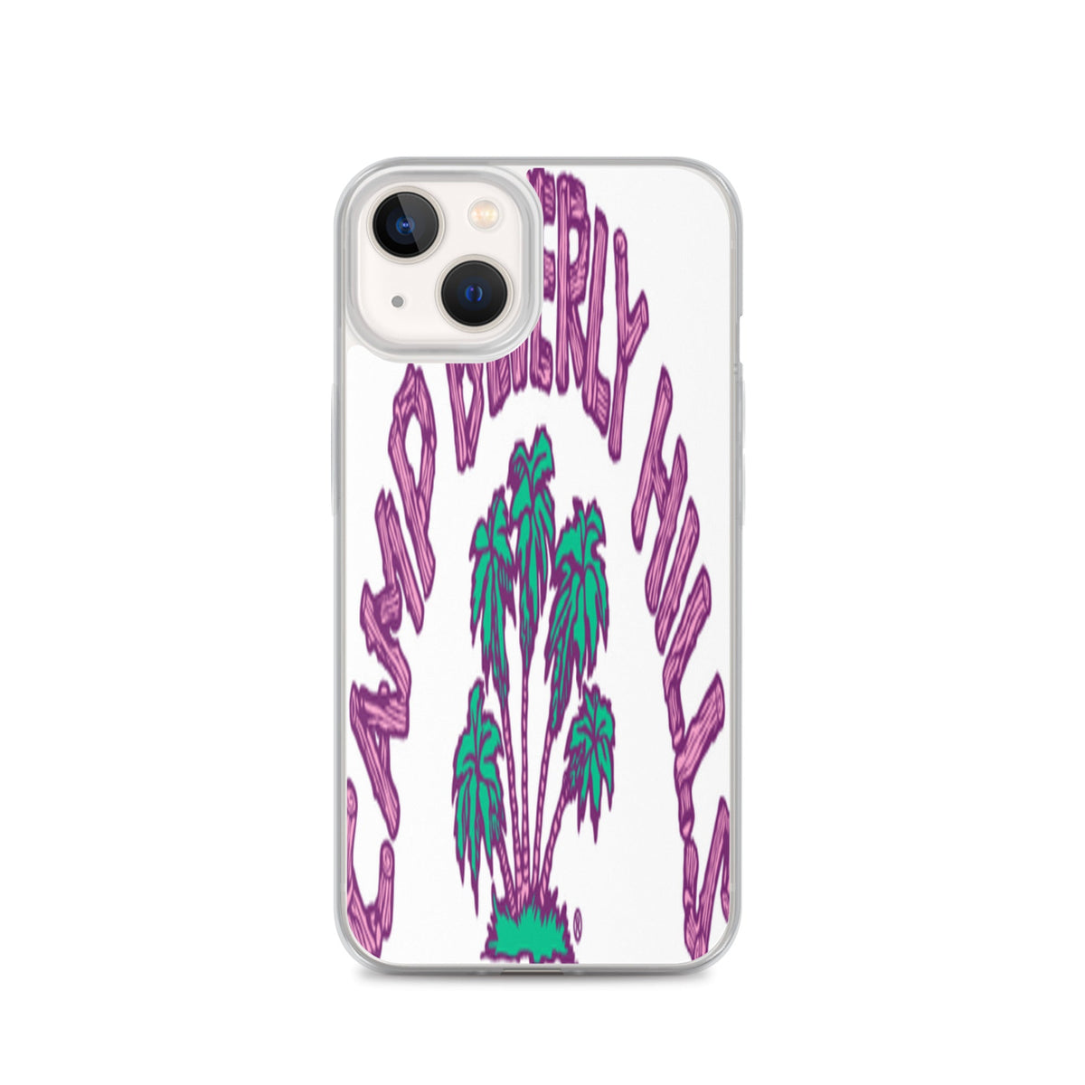 Camp Beverly Hills Clear Case for iPhone® - Ava Phillips Styles