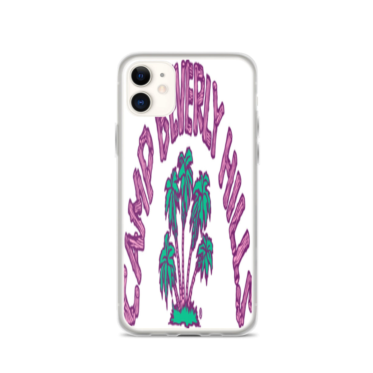 Camp Beverly Hills Clear Case for iPhone® - Ava Phillips Styles