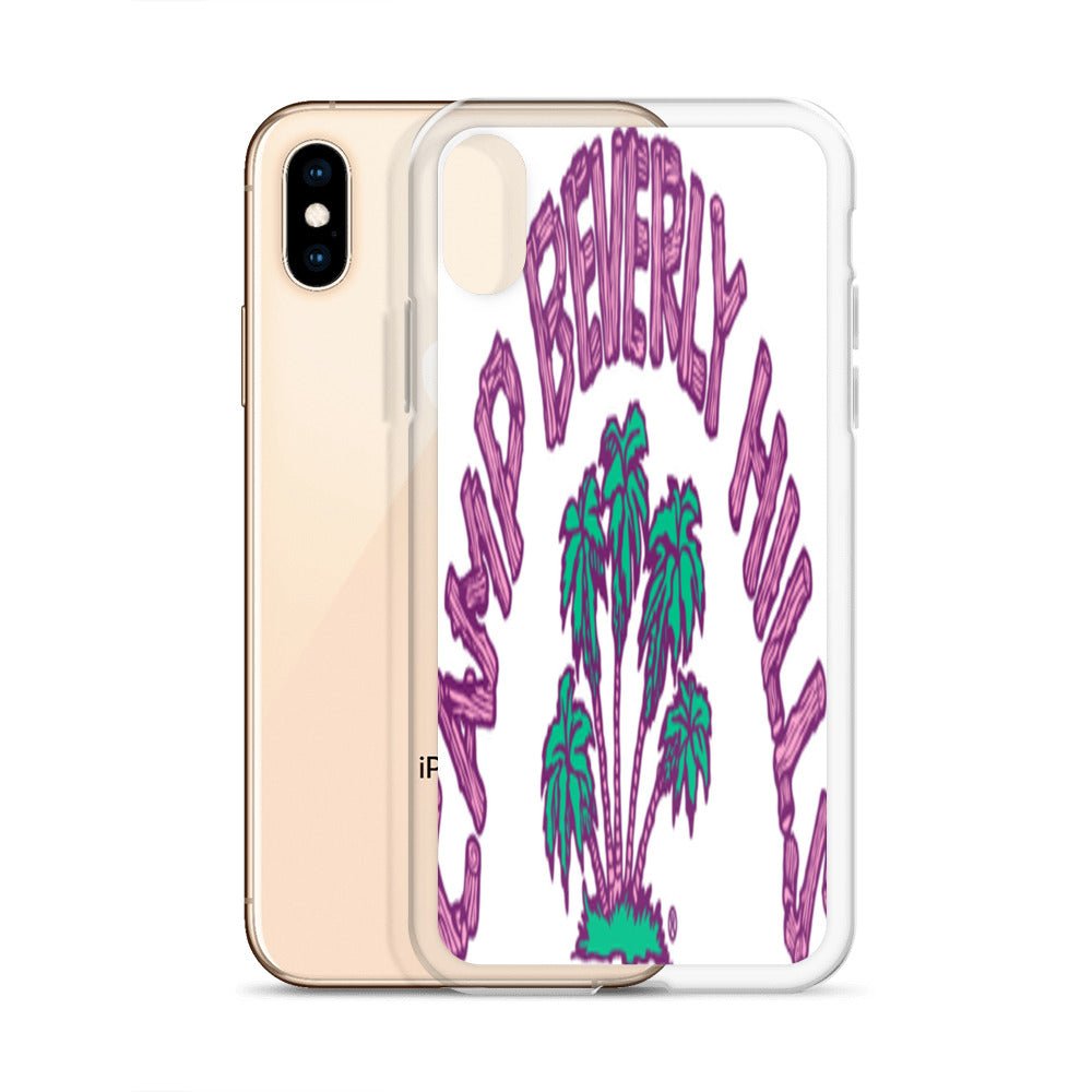 Camp Beverly Hills Clear Case for iPhone® - Ava Phillips Styles