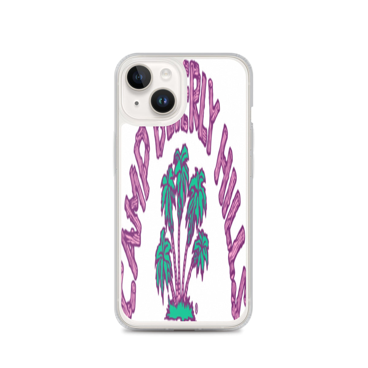 Camp Beverly Hills Clear Case for iPhone® - Ava Phillips Styles