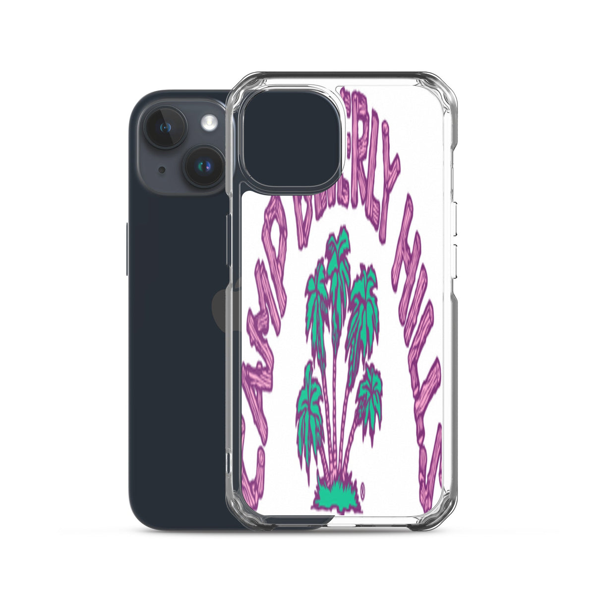Camp Beverly Hills Clear Case for iPhone® - Ava Phillips Styles