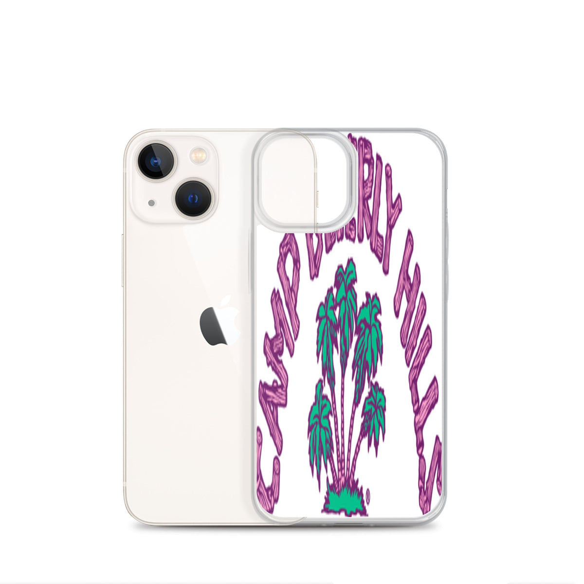 Camp Beverly Hills Clear Case for iPhone® - Ava Phillips Styles