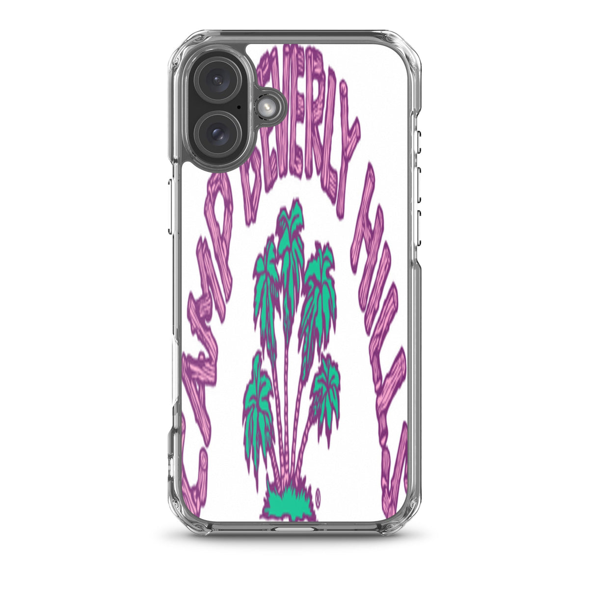 Camp Beverly Hills Clear Case for iPhone® - Ava Phillips Styles