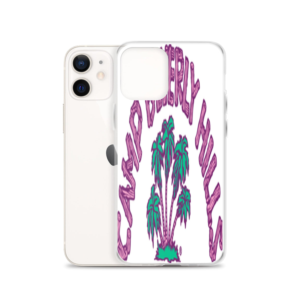 Camp Beverly Hills Clear Case for iPhone® - Ava Phillips Styles