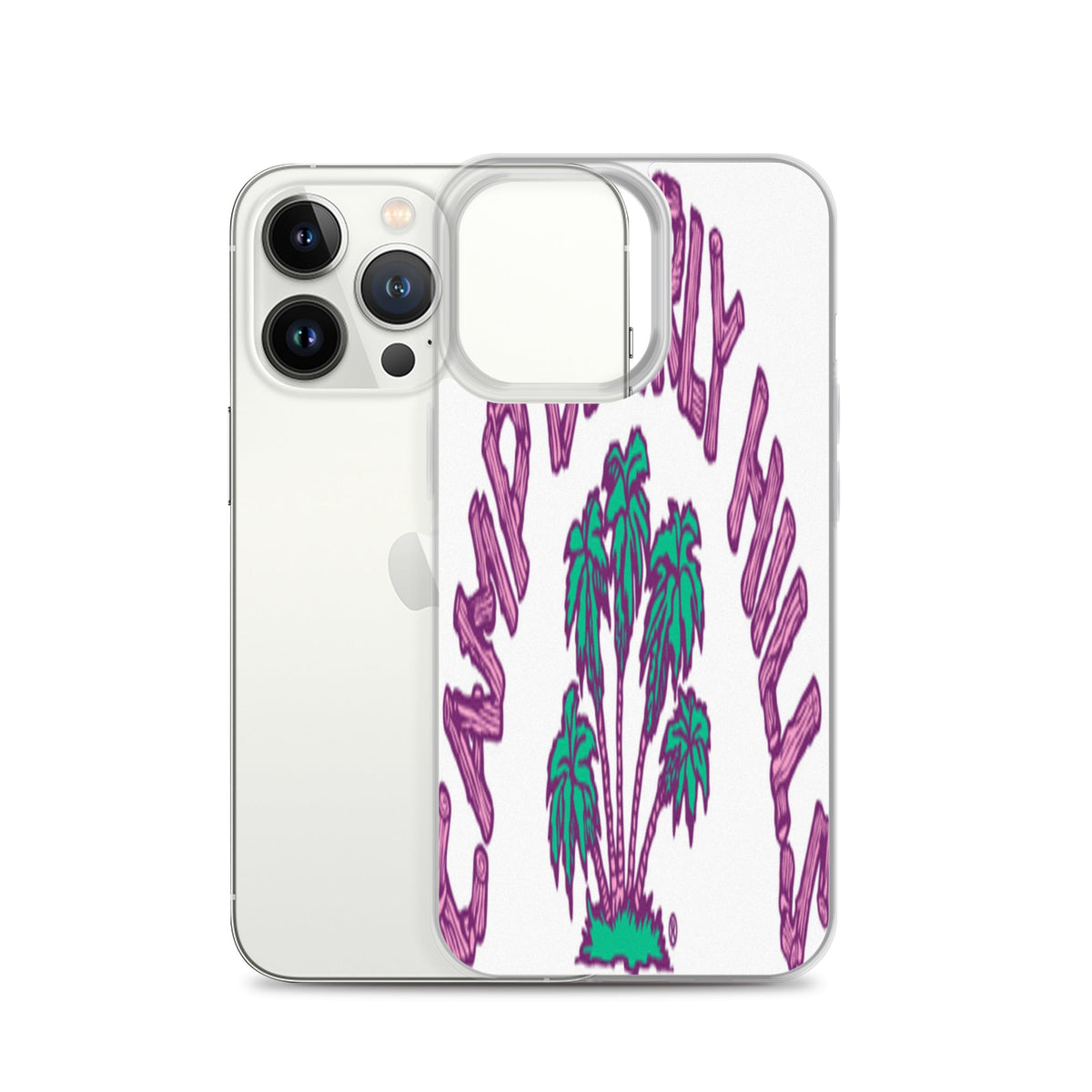 Camp Beverly Hills Clear Case for iPhone® - Ava Phillips Styles
