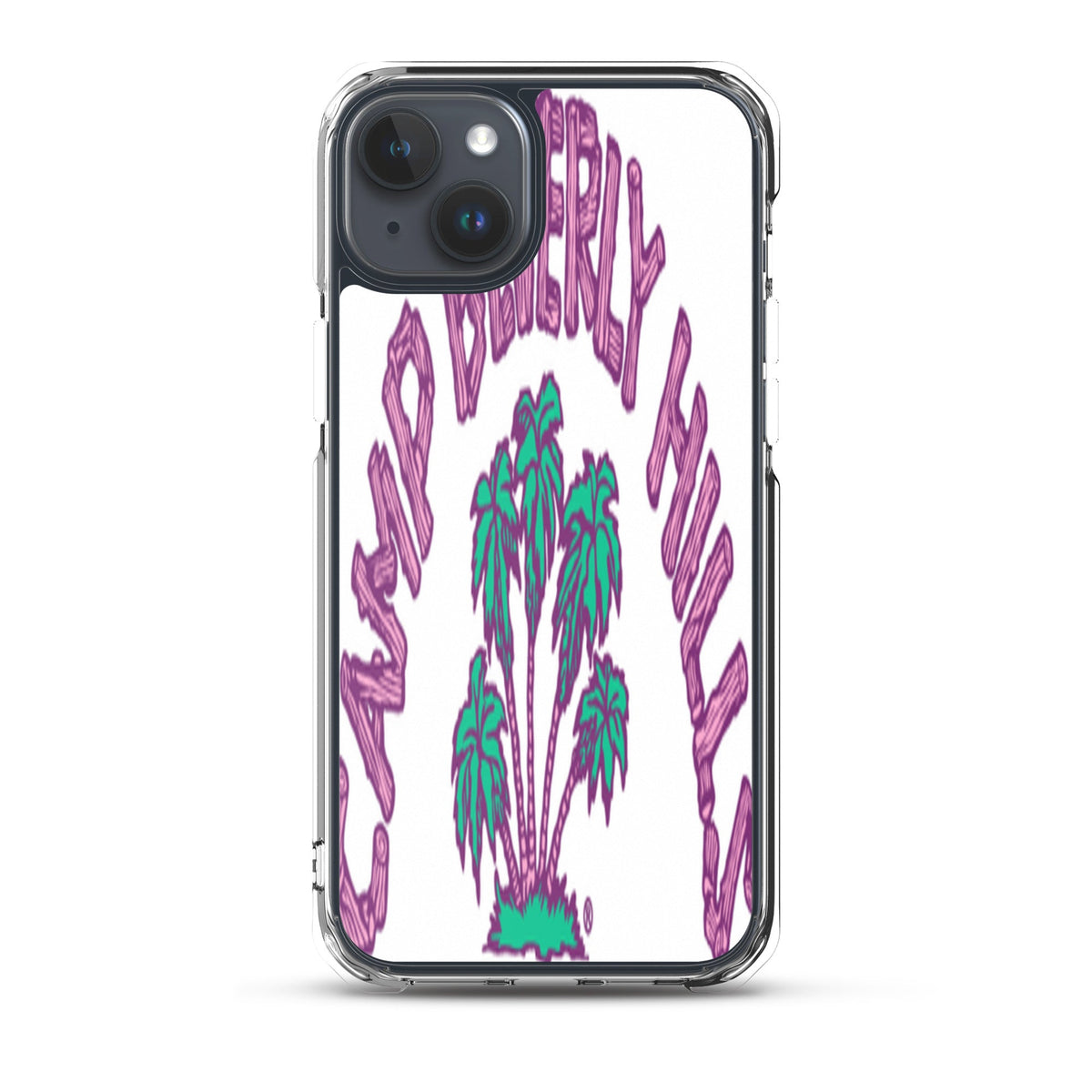 Camp Beverly Hills Clear Case for iPhone® - Ava Phillips Styles