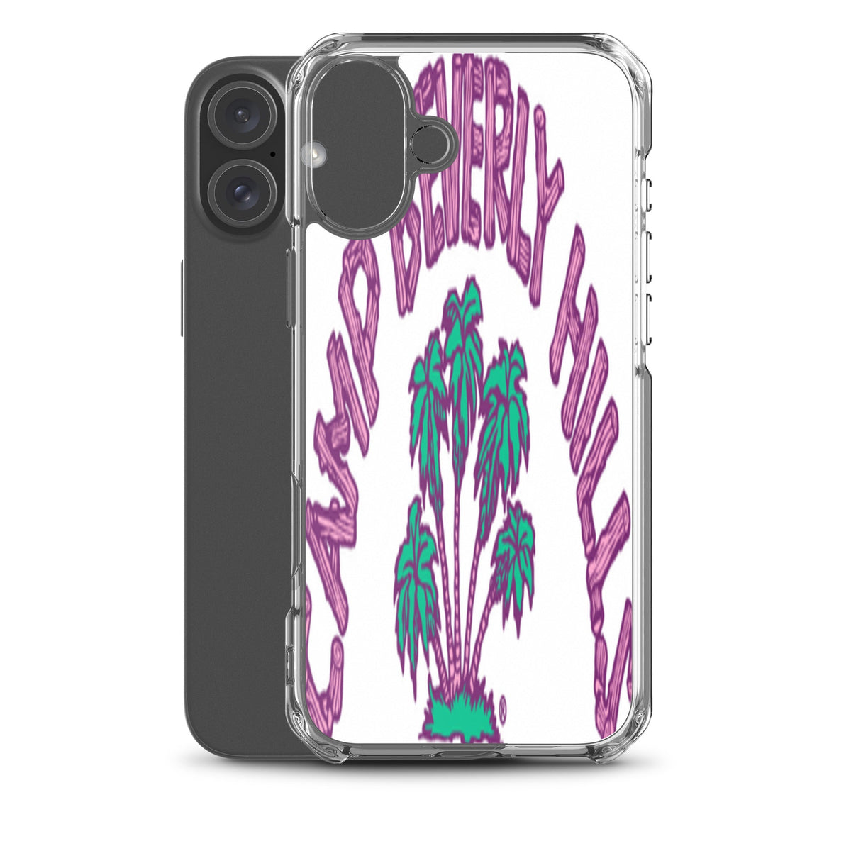 Camp Beverly Hills Clear Case for iPhone® - Ava Phillips Styles