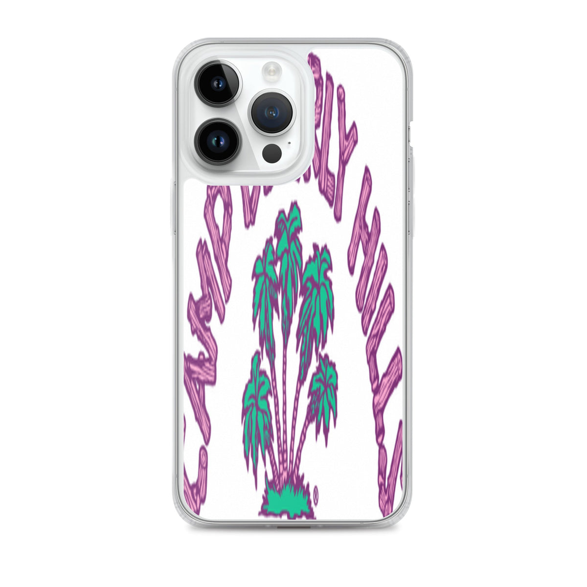 Camp Beverly Hills Clear Case for iPhone® - Ava Phillips Styles