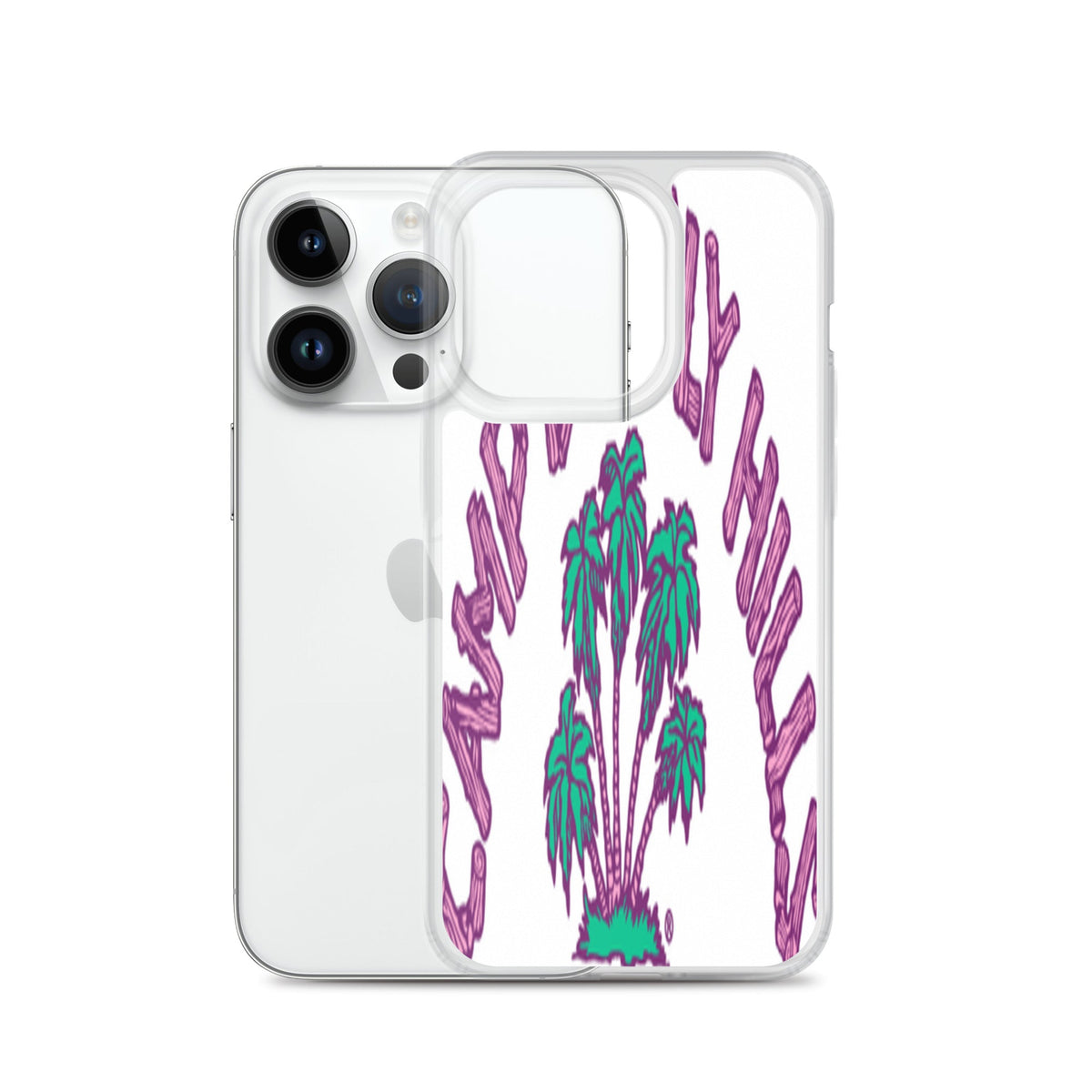 Camp Beverly Hills Clear Case for iPhone® - Ava Phillips Styles