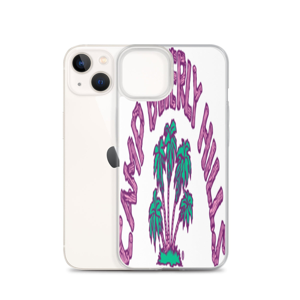 Camp Beverly Hills Clear Case for iPhone® - Ava Phillips Styles