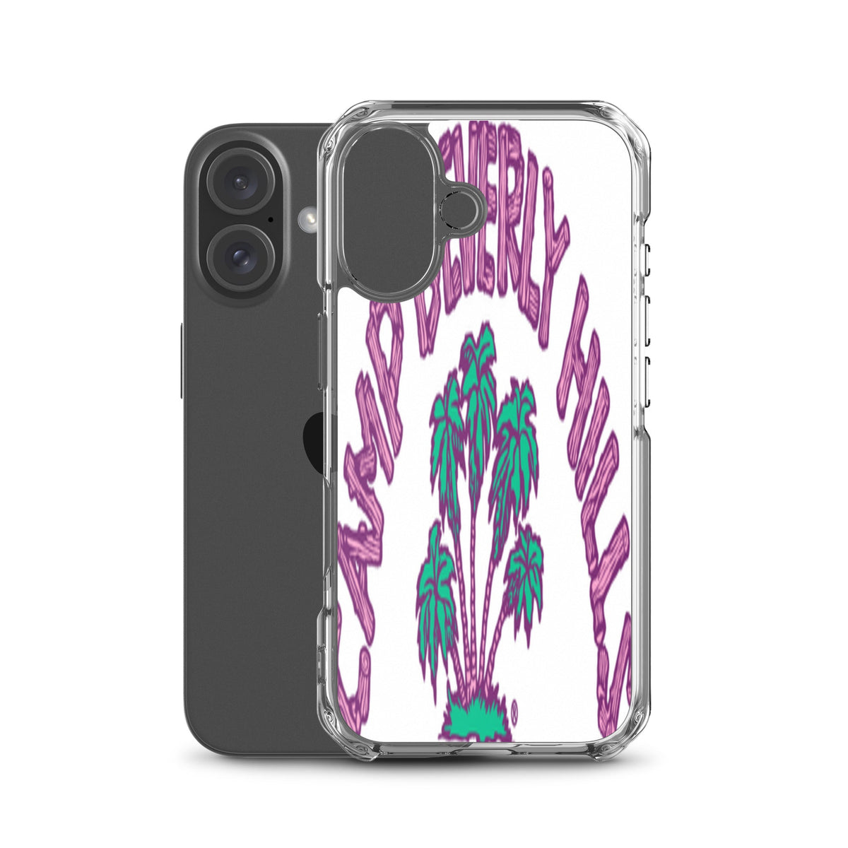 Camp Beverly Hills Clear Case for iPhone® - Ava Phillips Styles