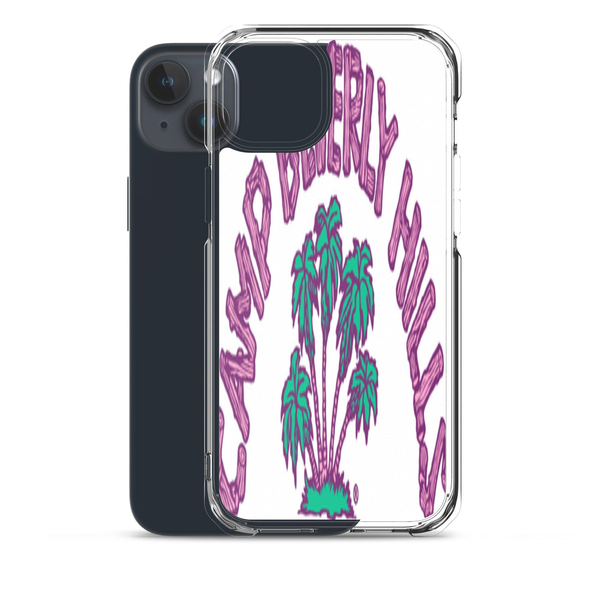Camp Beverly Hills Clear Case for iPhone® - Ava Phillips Styles