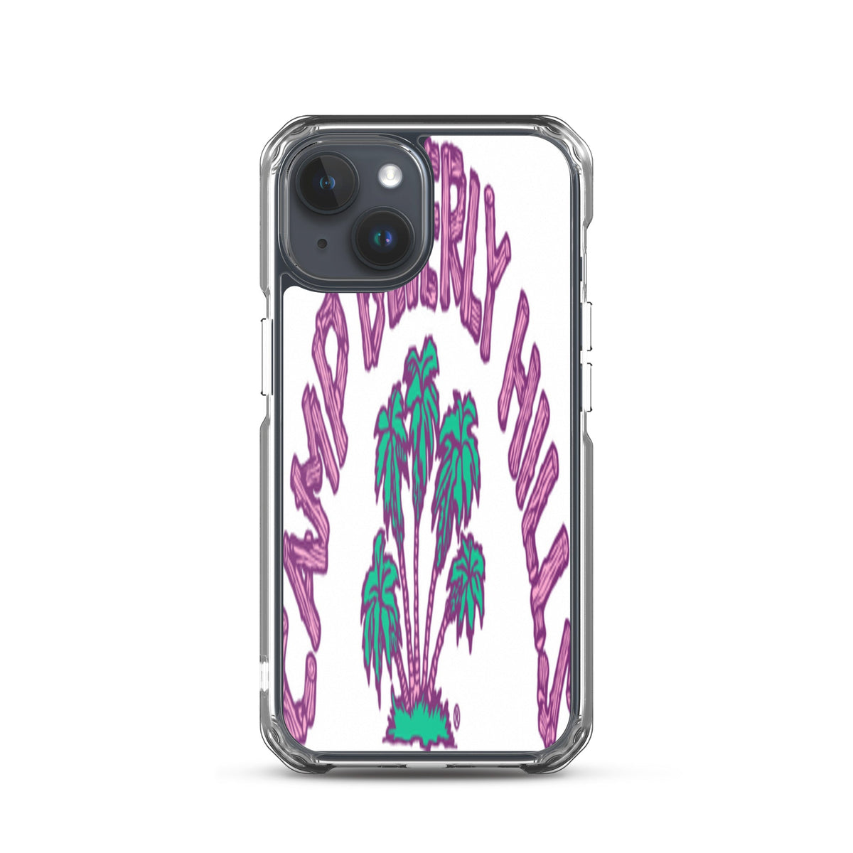 Camp Beverly Hills Clear Case for iPhone® - Ava Phillips Styles