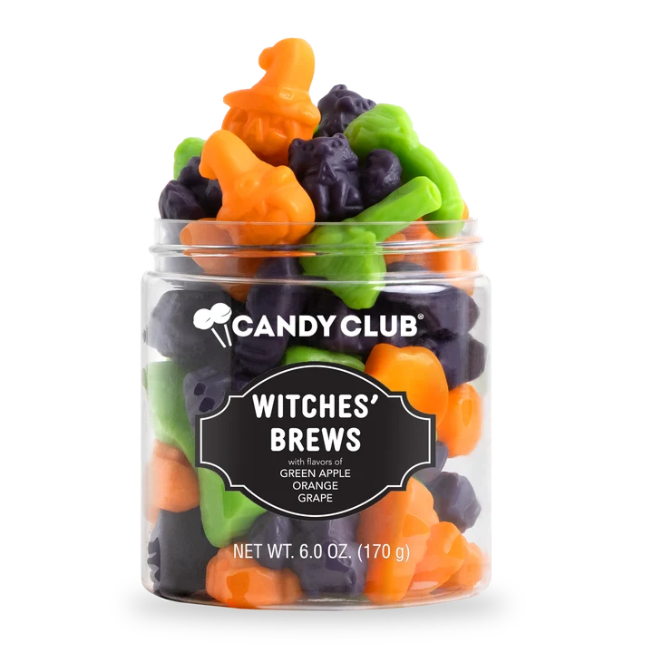 Candy Club — Witches' Brew - Ava Phillips Styles Collection, Organic Green Product for pets and Animation Moive Memorabilia.
